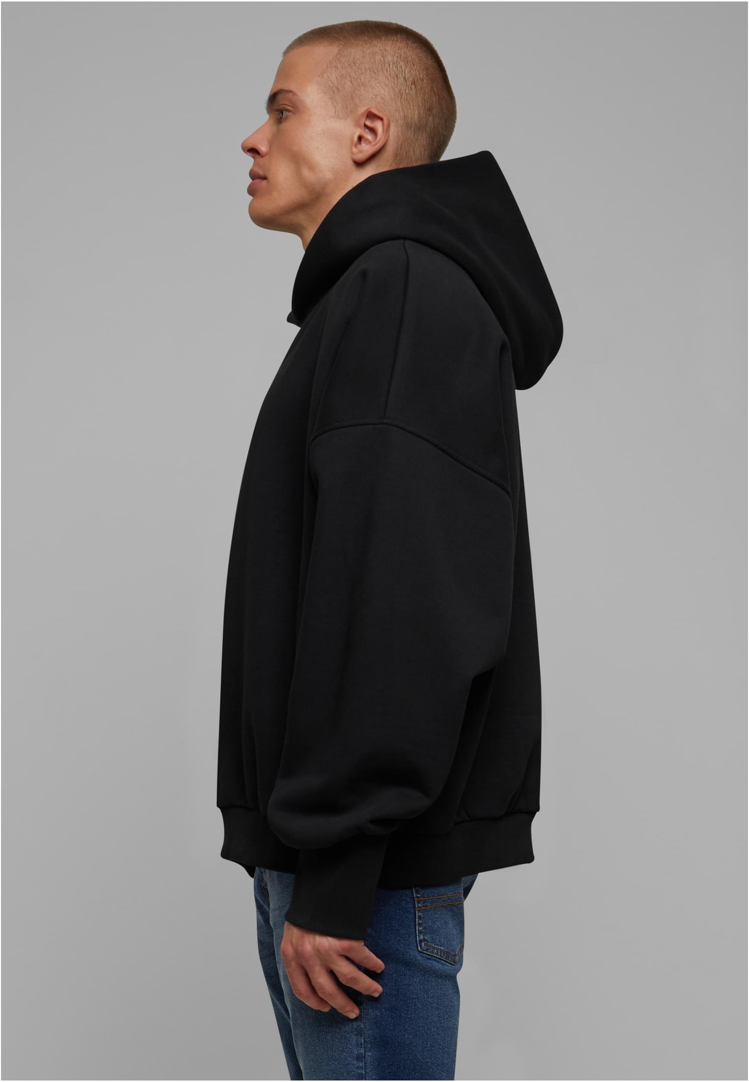 High Low Hoody | black