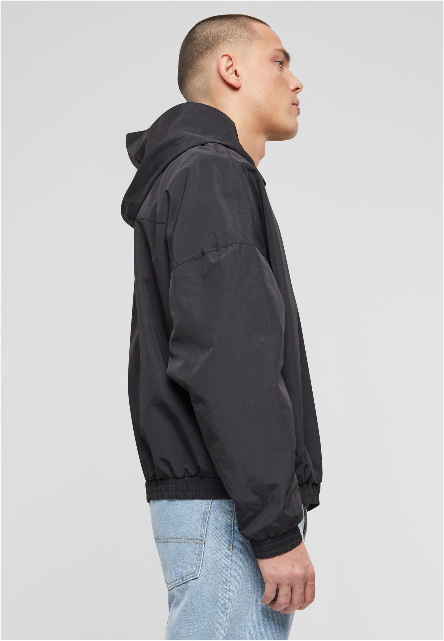 90's Pull Over Jacket | black