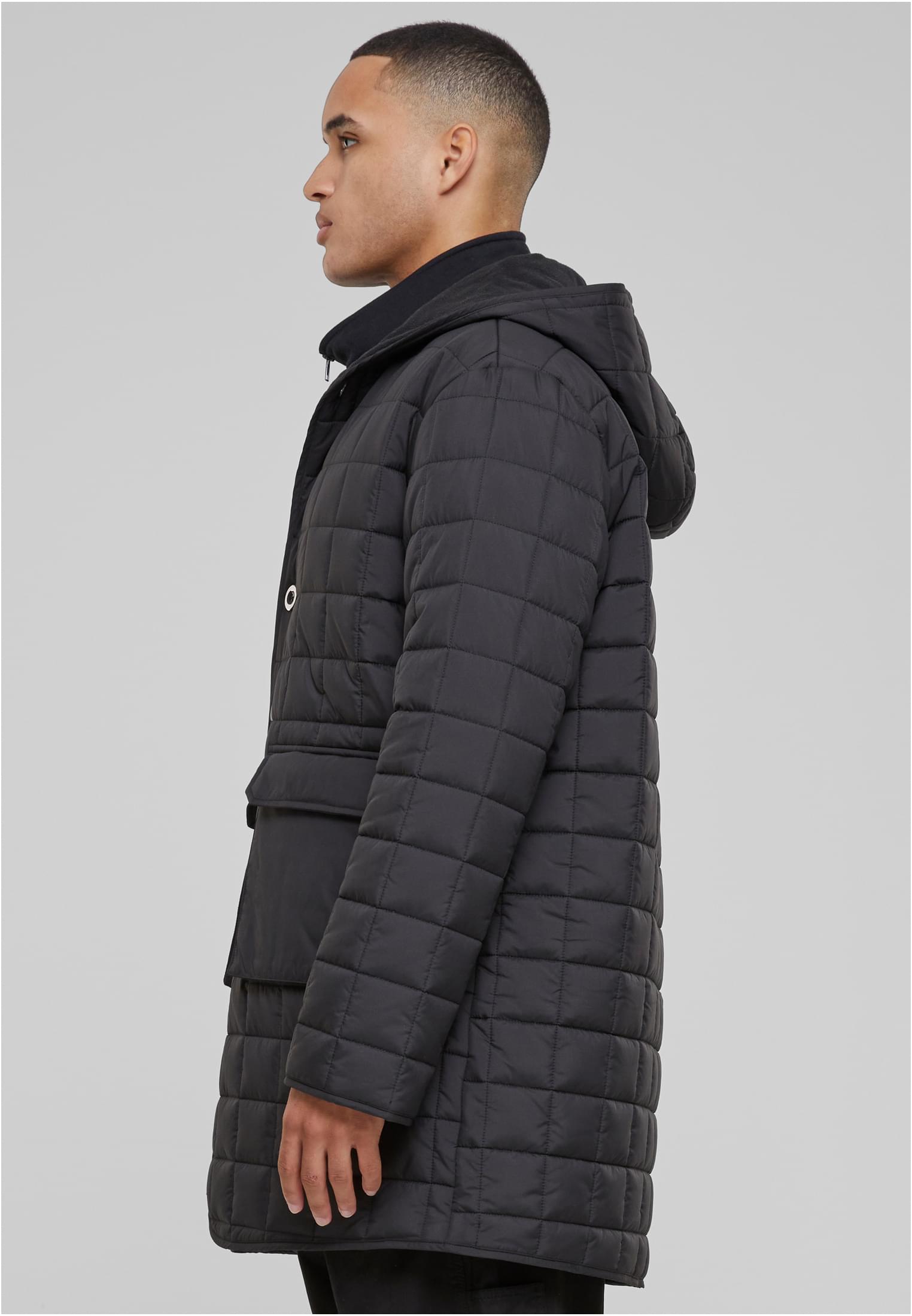 Polar Fleece Lined Parka | black