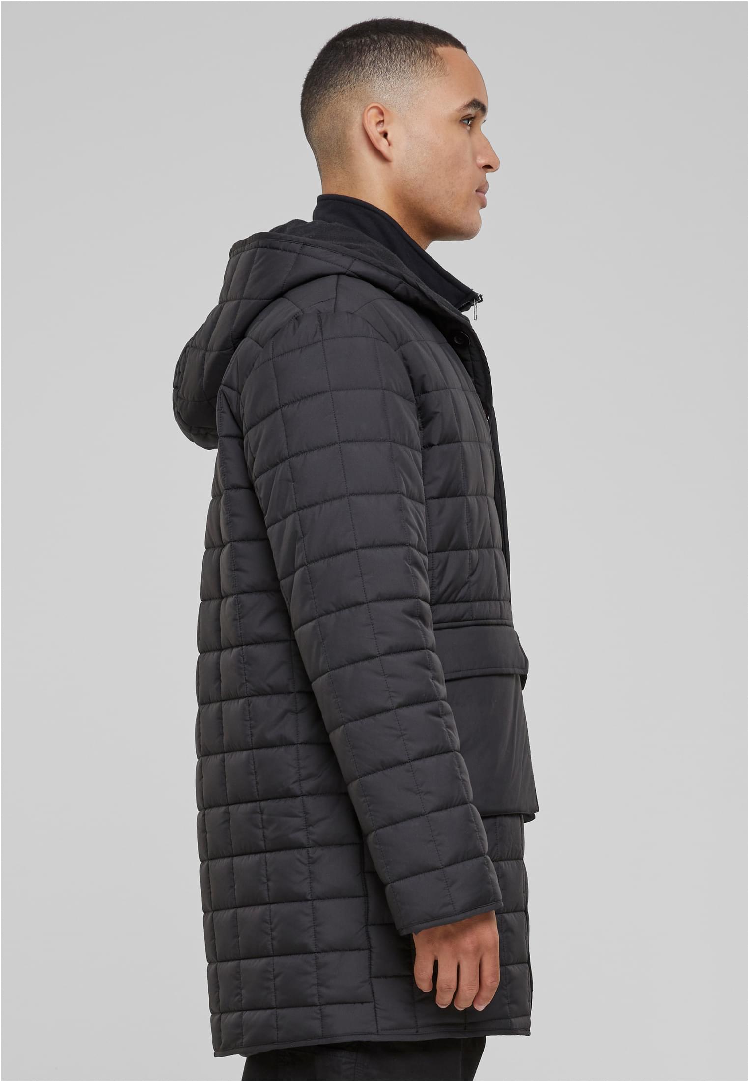 Polar Fleece Lined Parka | black