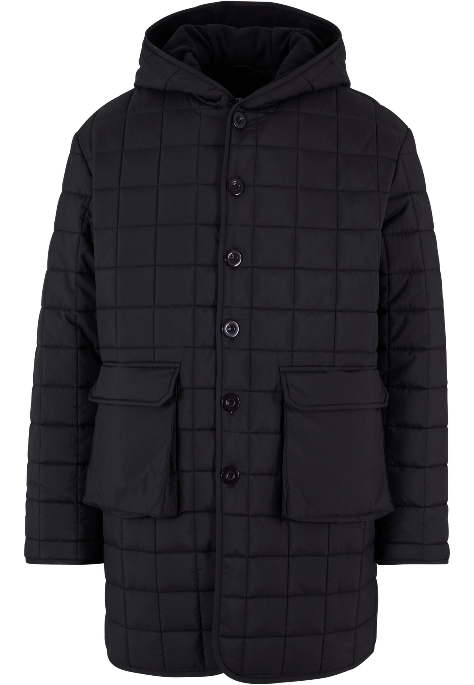 Polar Fleece Lined Parka | black