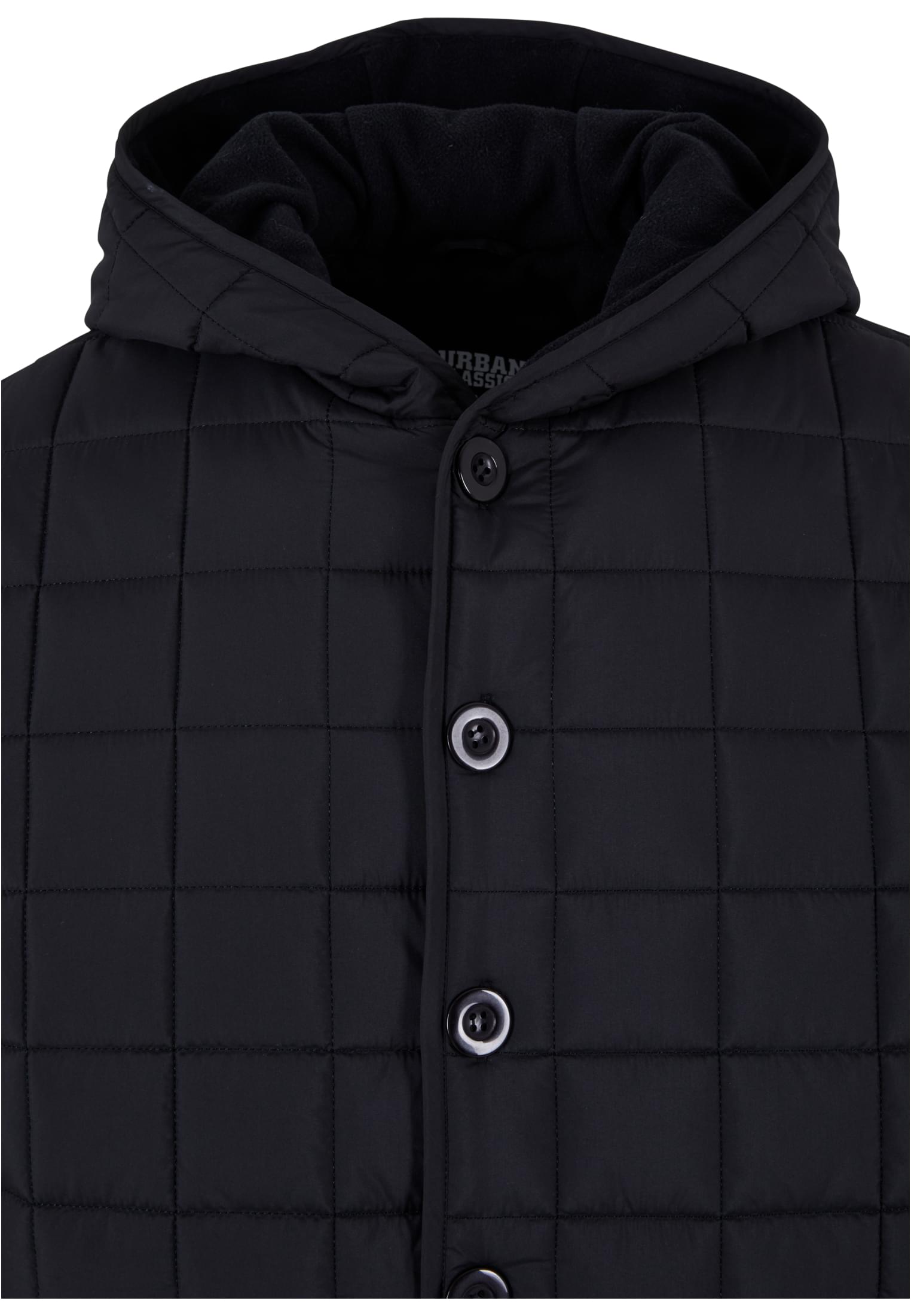 Polar Fleece Lined Parka | black