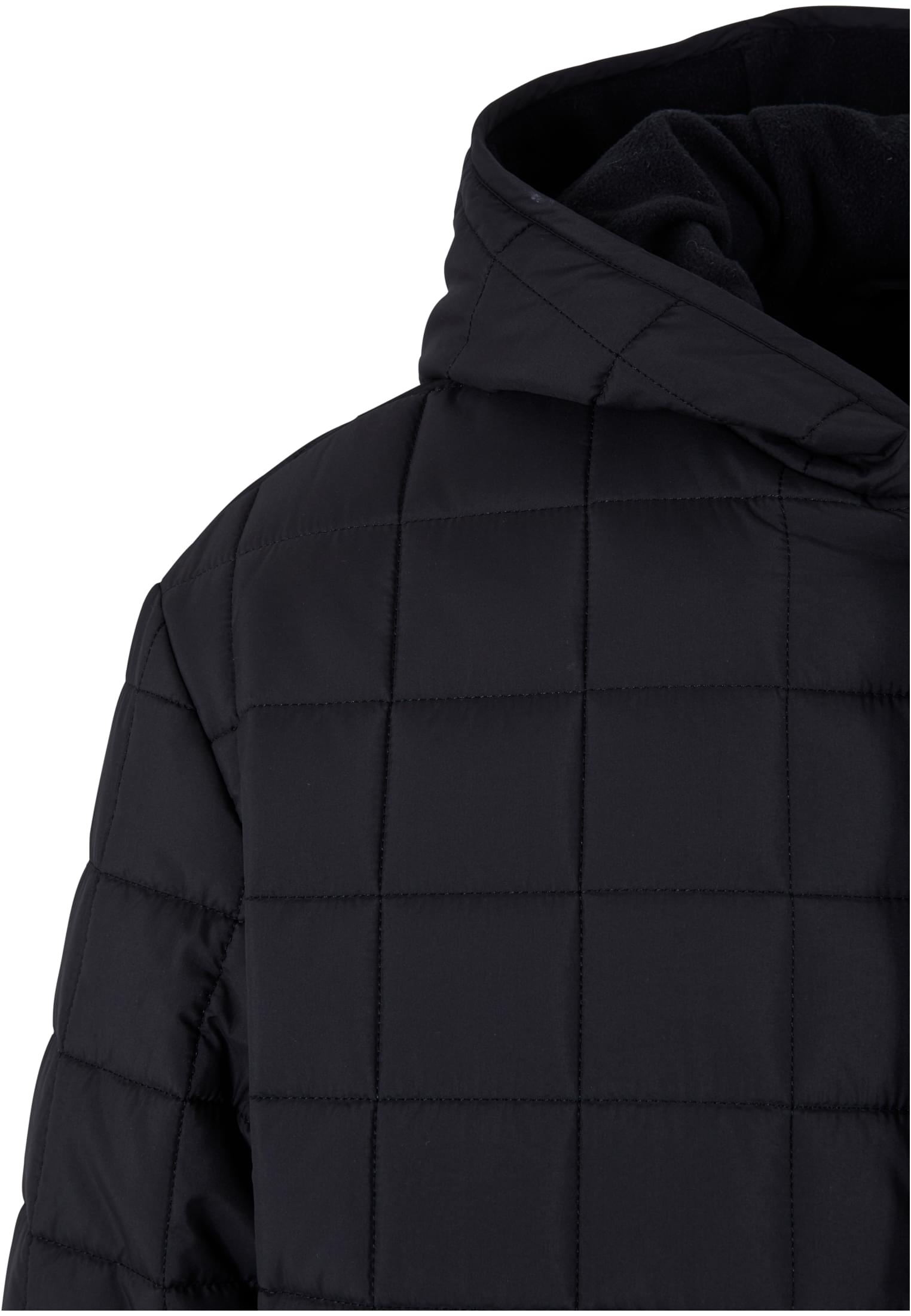 Polar Fleece Lined Parka | black