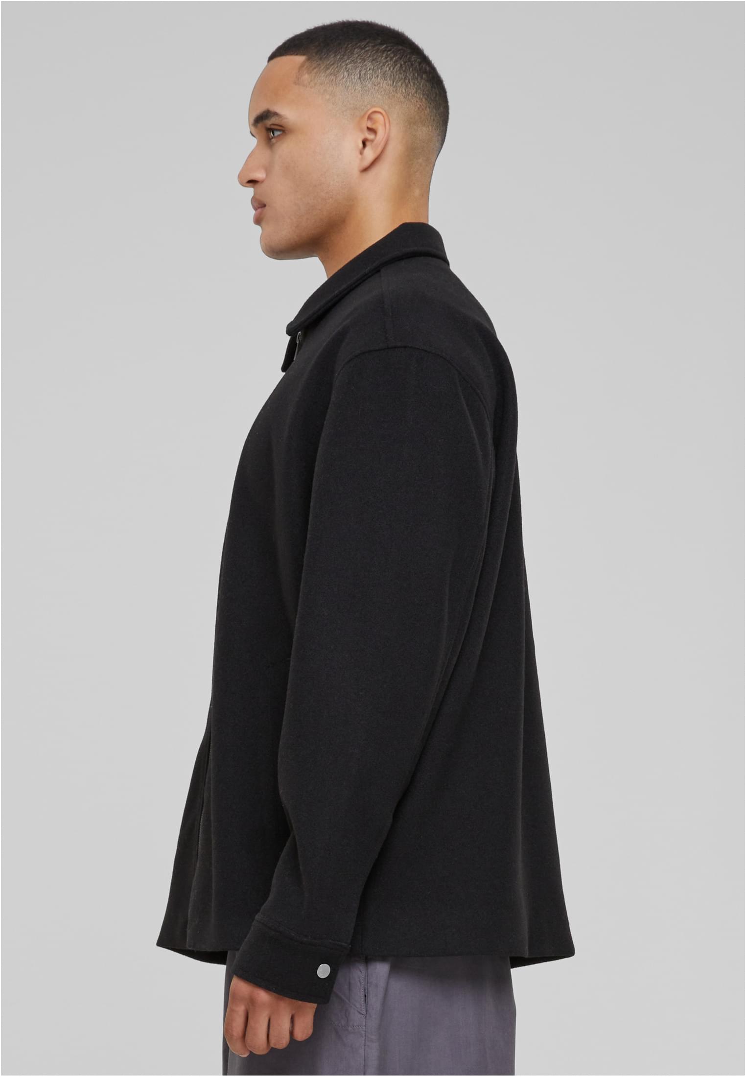 Basic Blouson Jacket | black