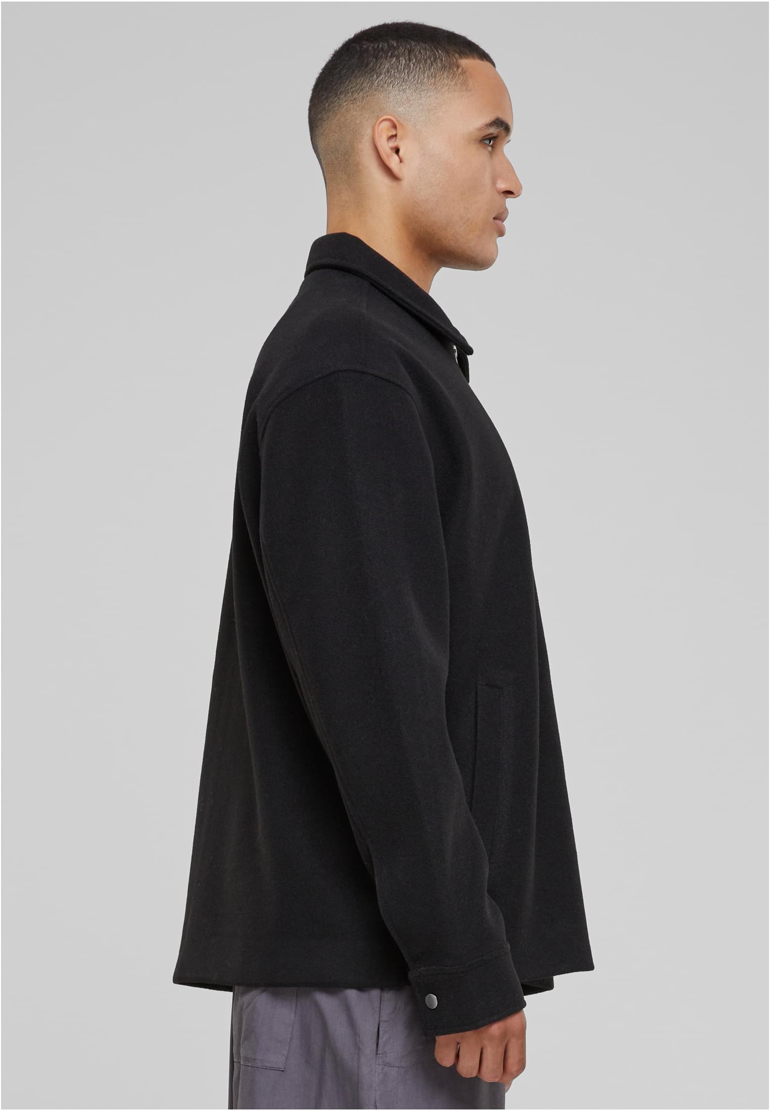 Basic Blouson Jacket | black