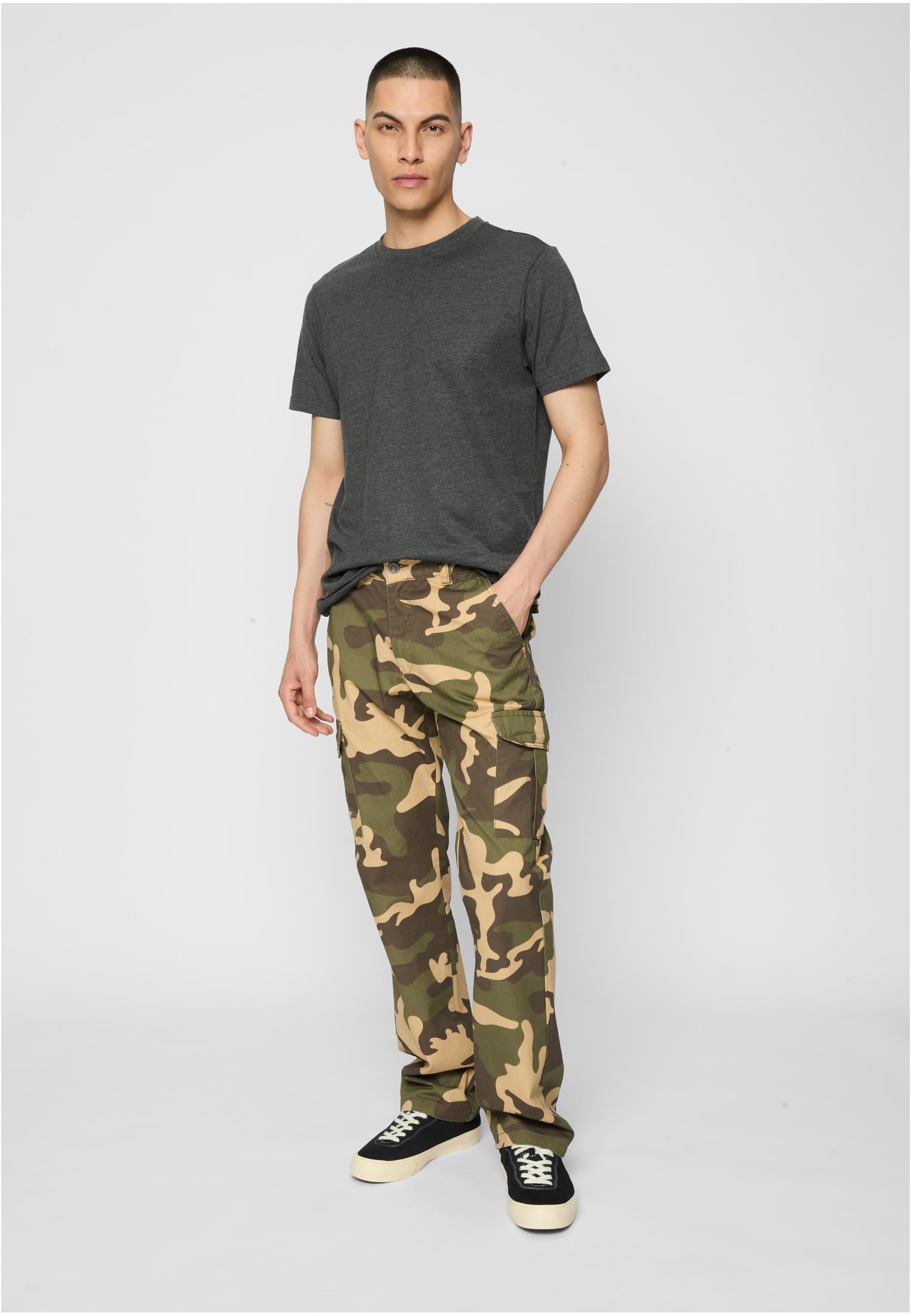 Straight Leg Camo Cargo Pants | simplewoodcamo