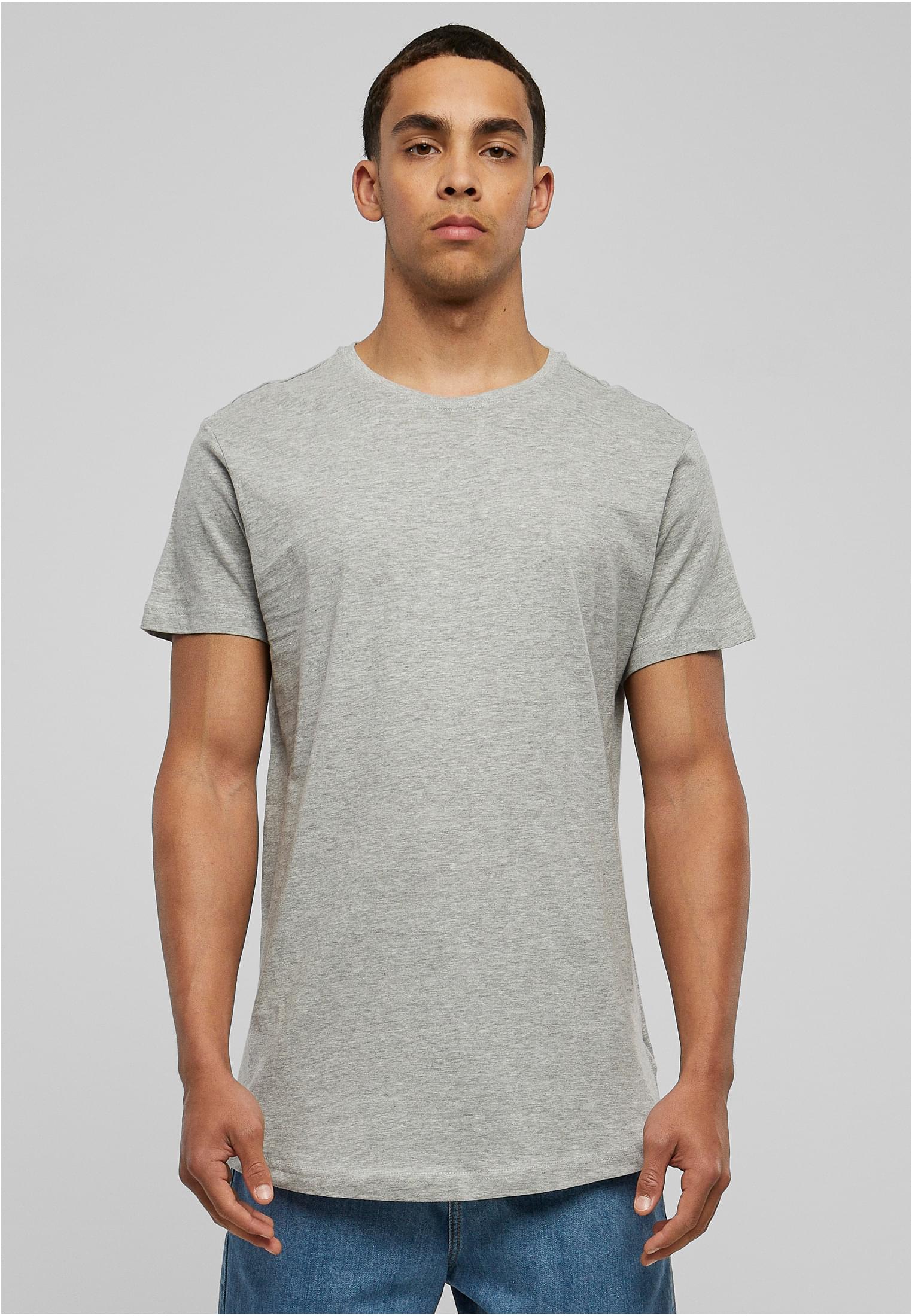 Shaped Long Tee 3-Pack | grey+grey+grey