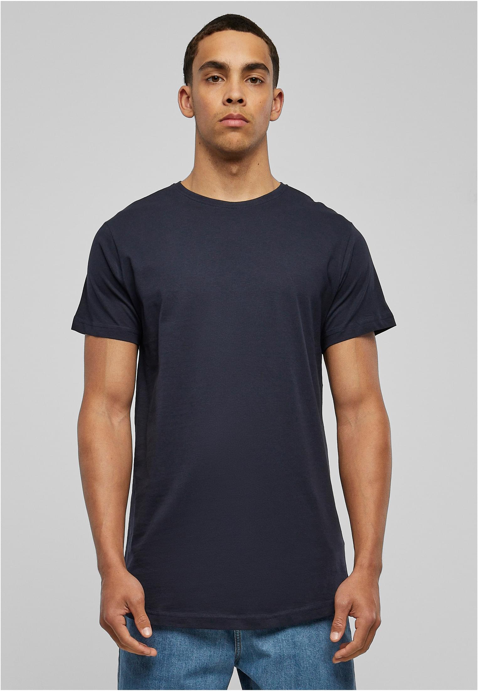 Shaped Long Tee 3-Pack | navy+navy+navy