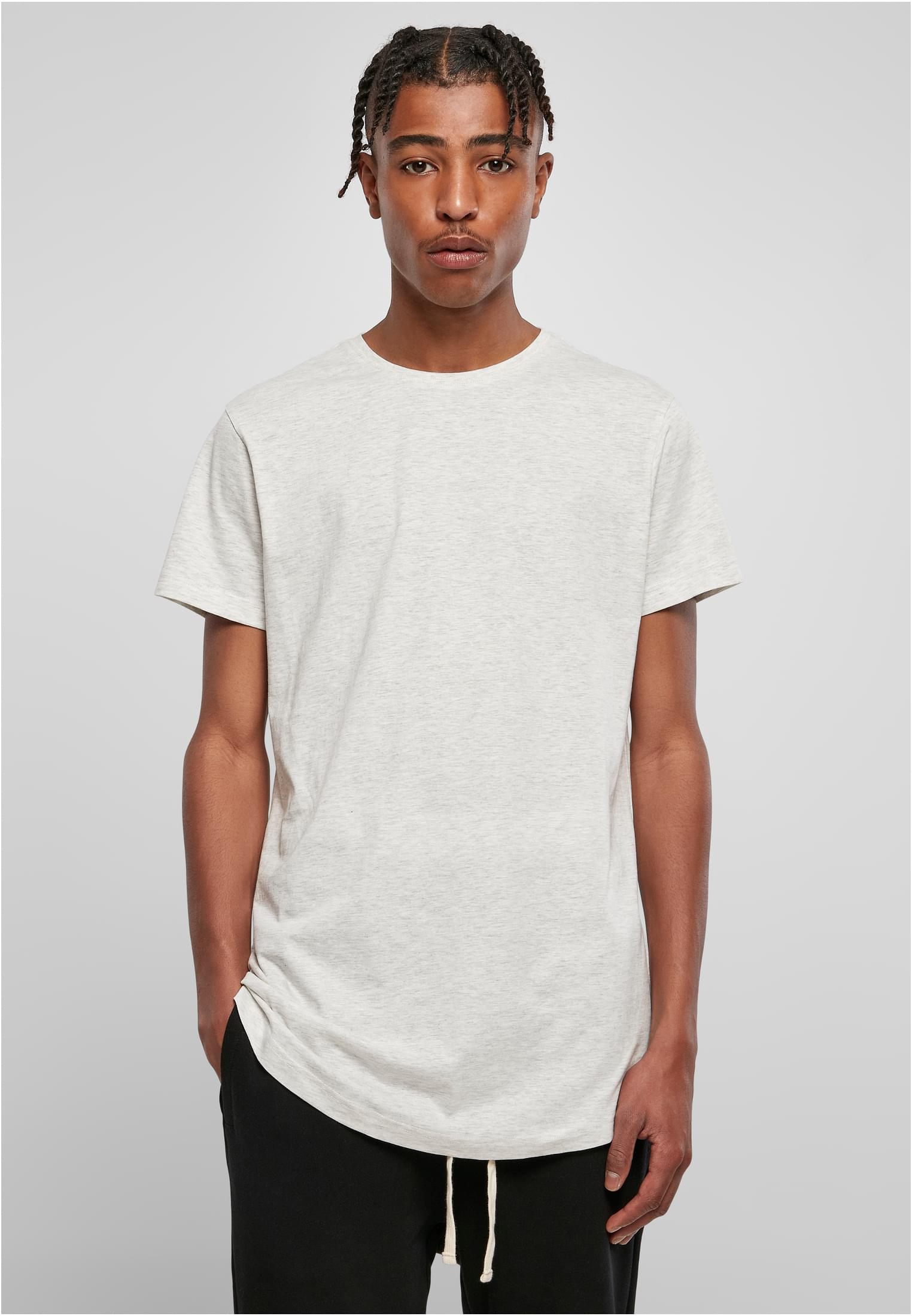 Shaped Long Tee 3-Pack | lightgrey+darkshadow+asphalt