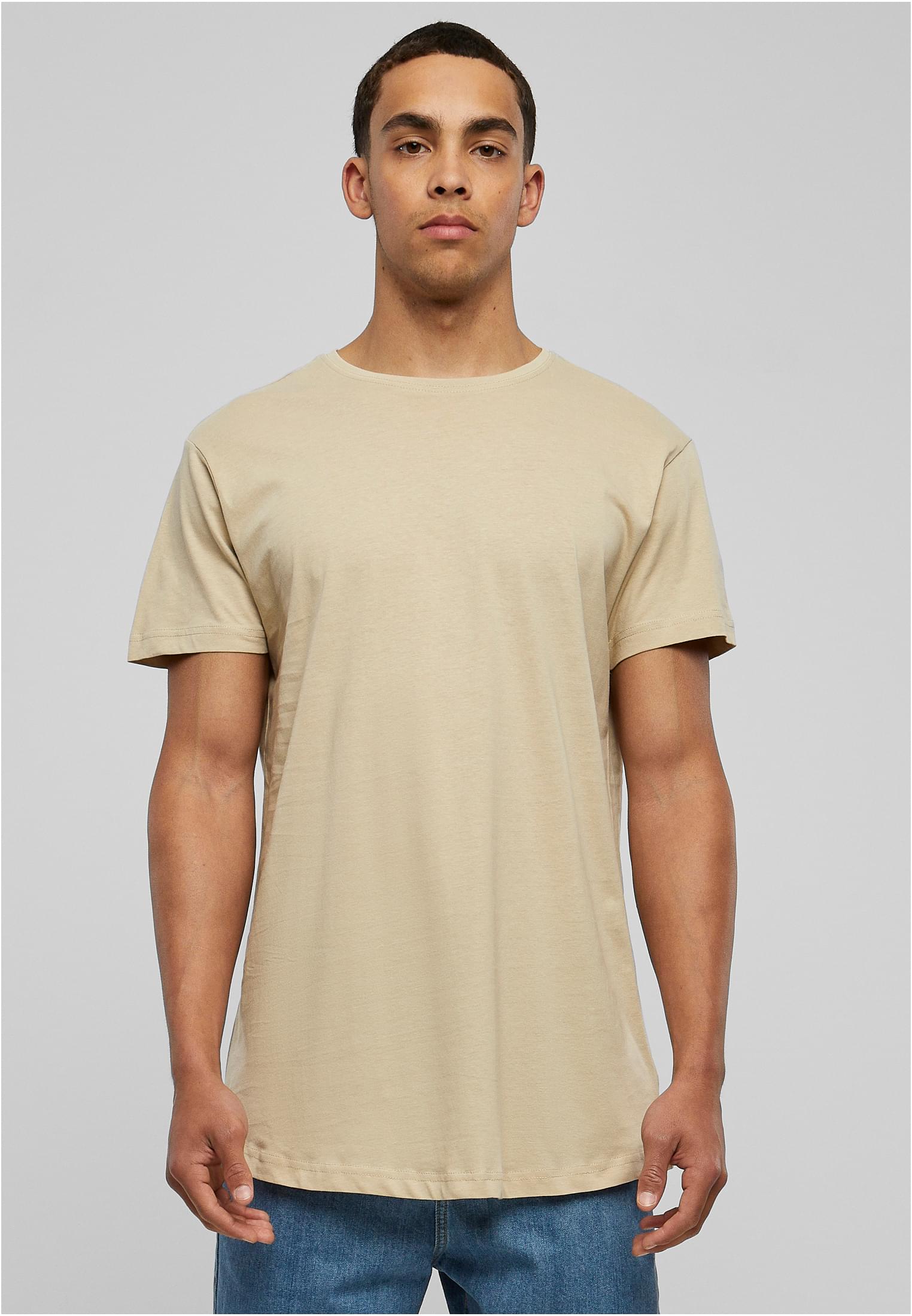 Shaped Long Tee 3-Pack | army green+sand+asphalt