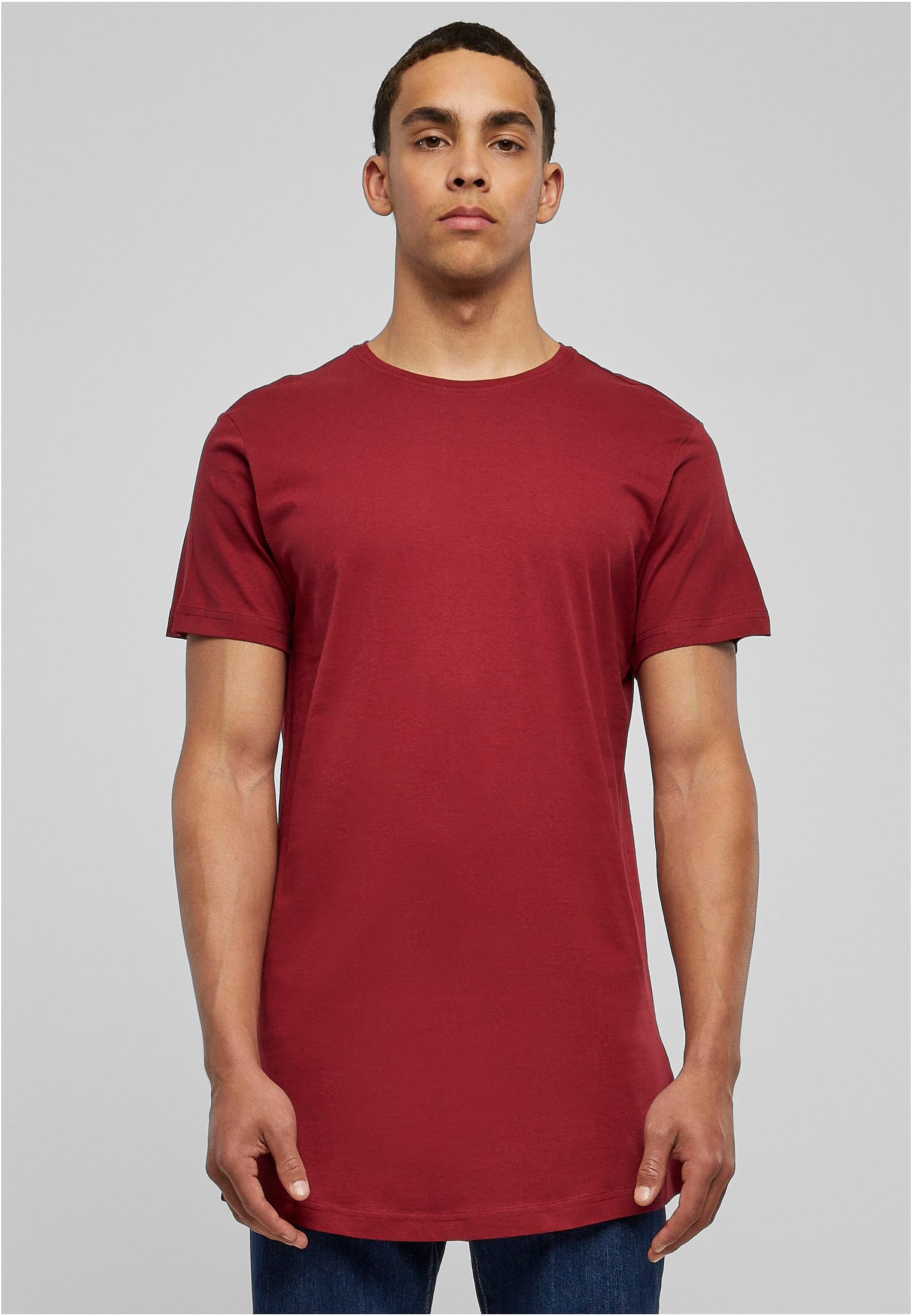 Shaped Long Tee Dunkel