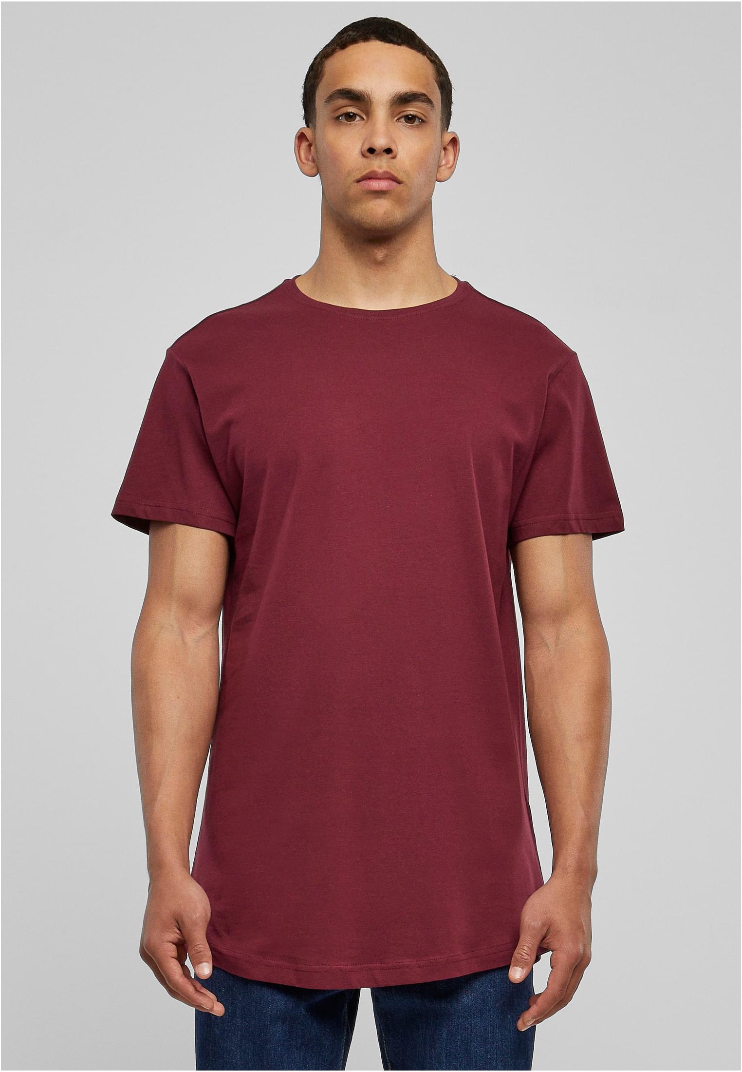 Shaped Long Tee Dunkel