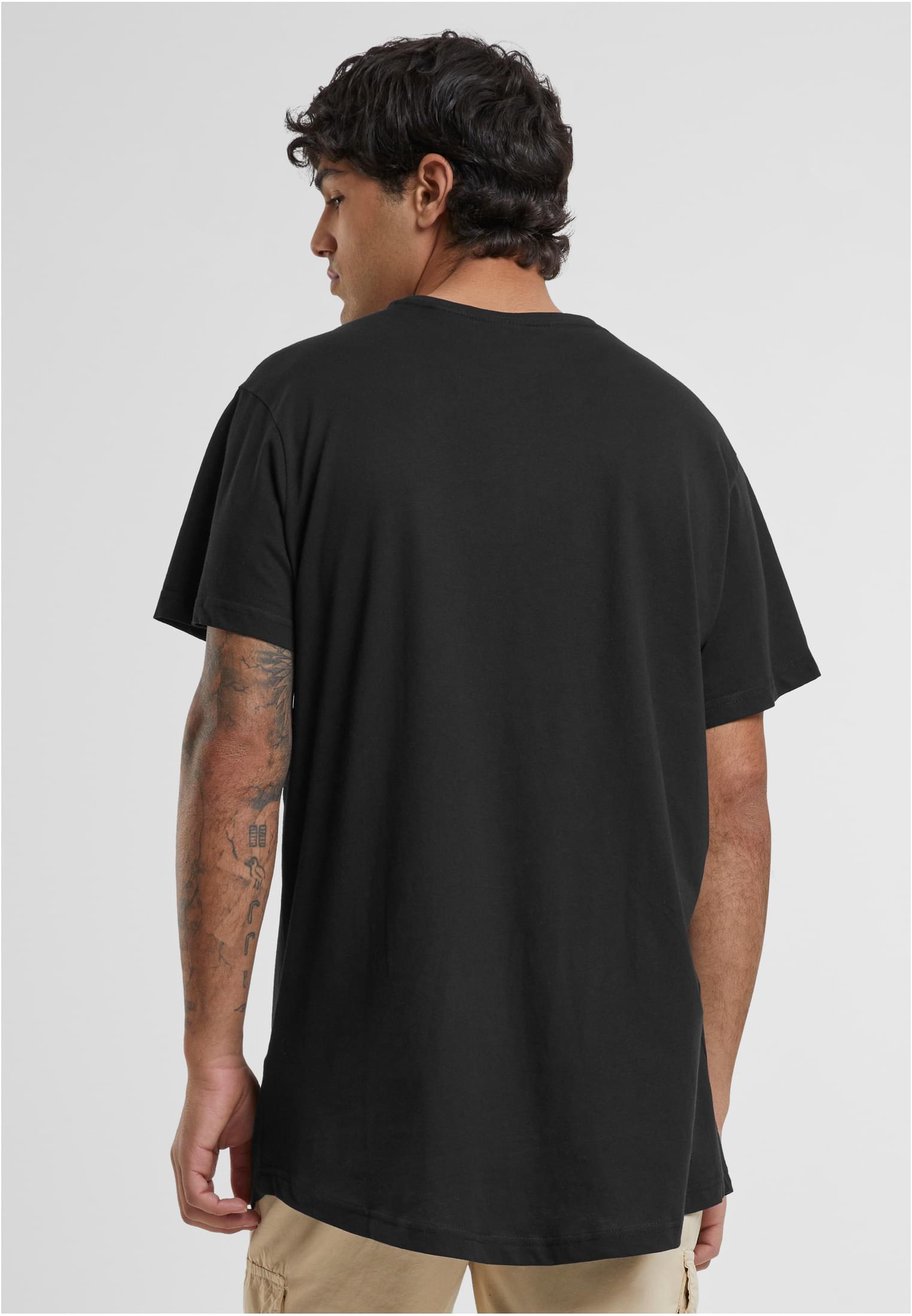 Shaped Long Tee Dunkel