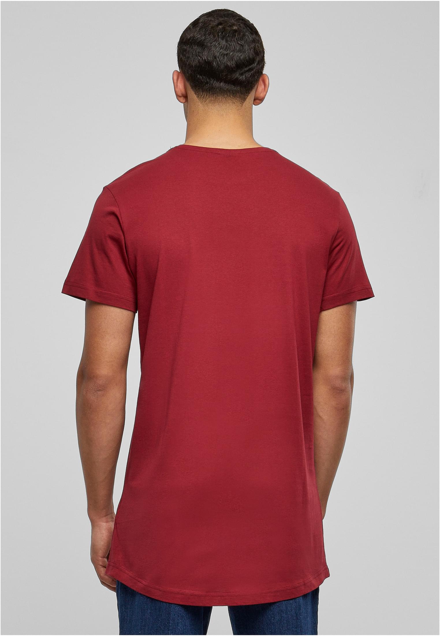 Shaped Long Tee Dunkel