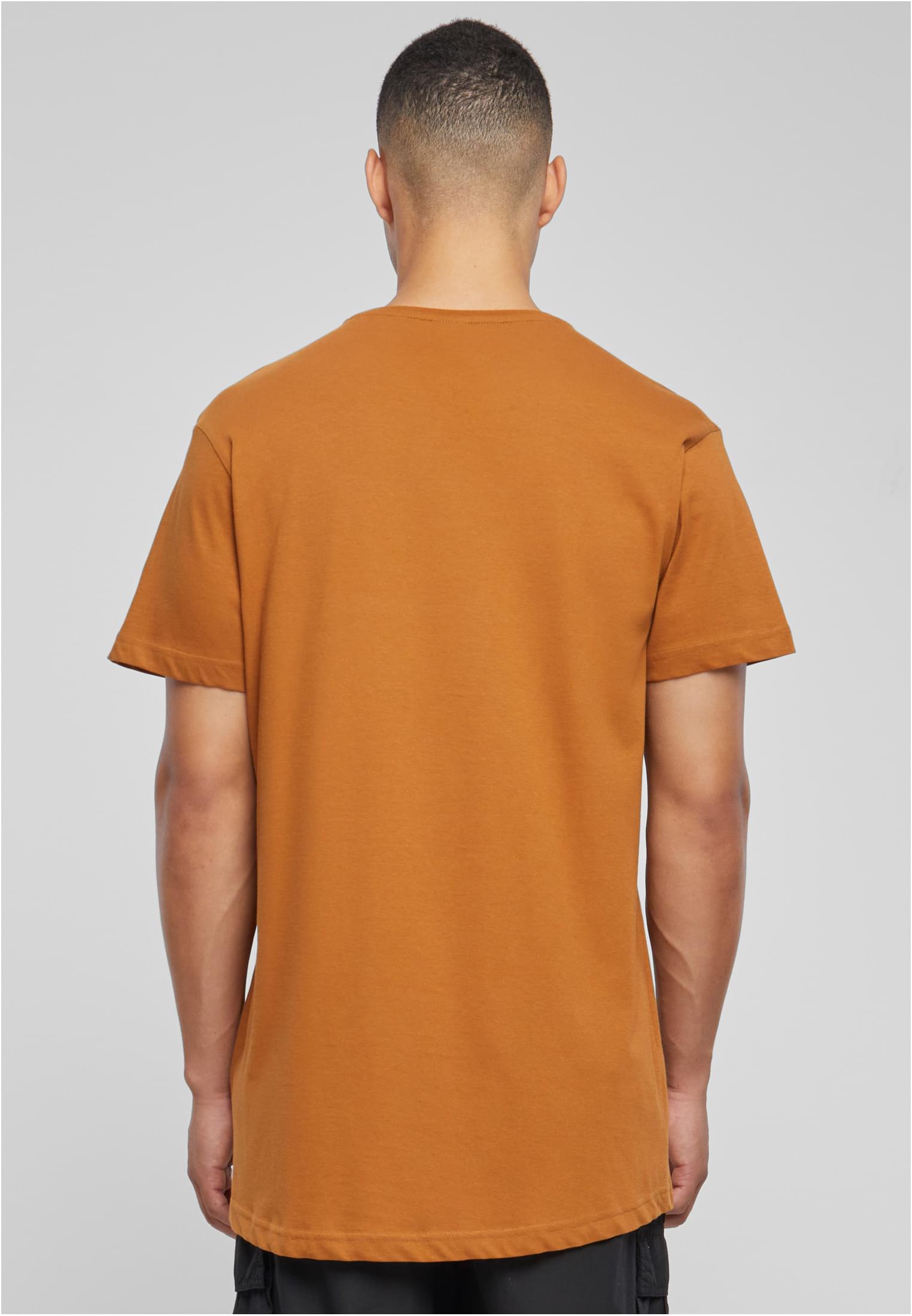 Shaped Long Tee Dunkel