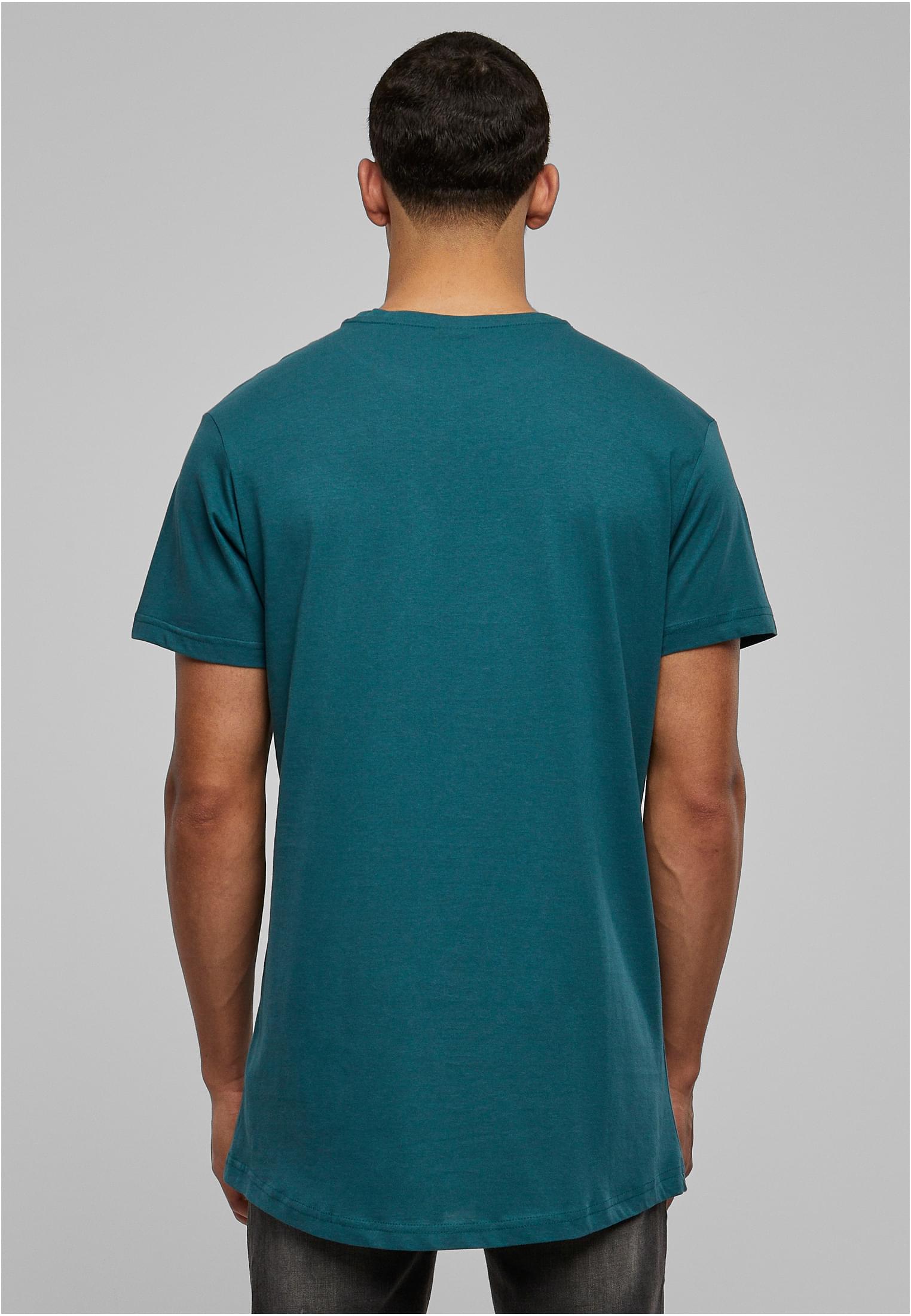 Shaped Long Tee Dunkel