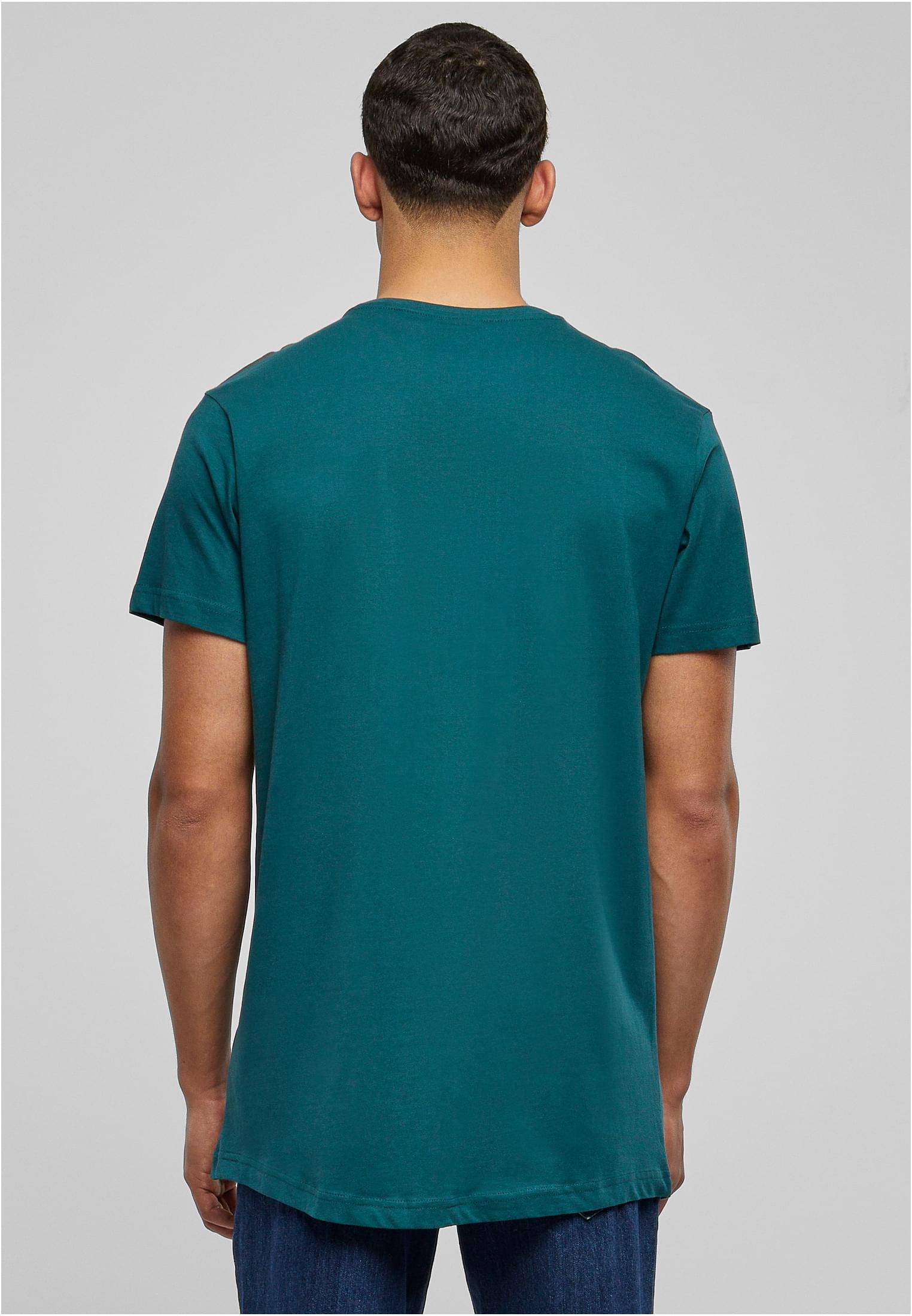 Shaped Long Tee Dunkel