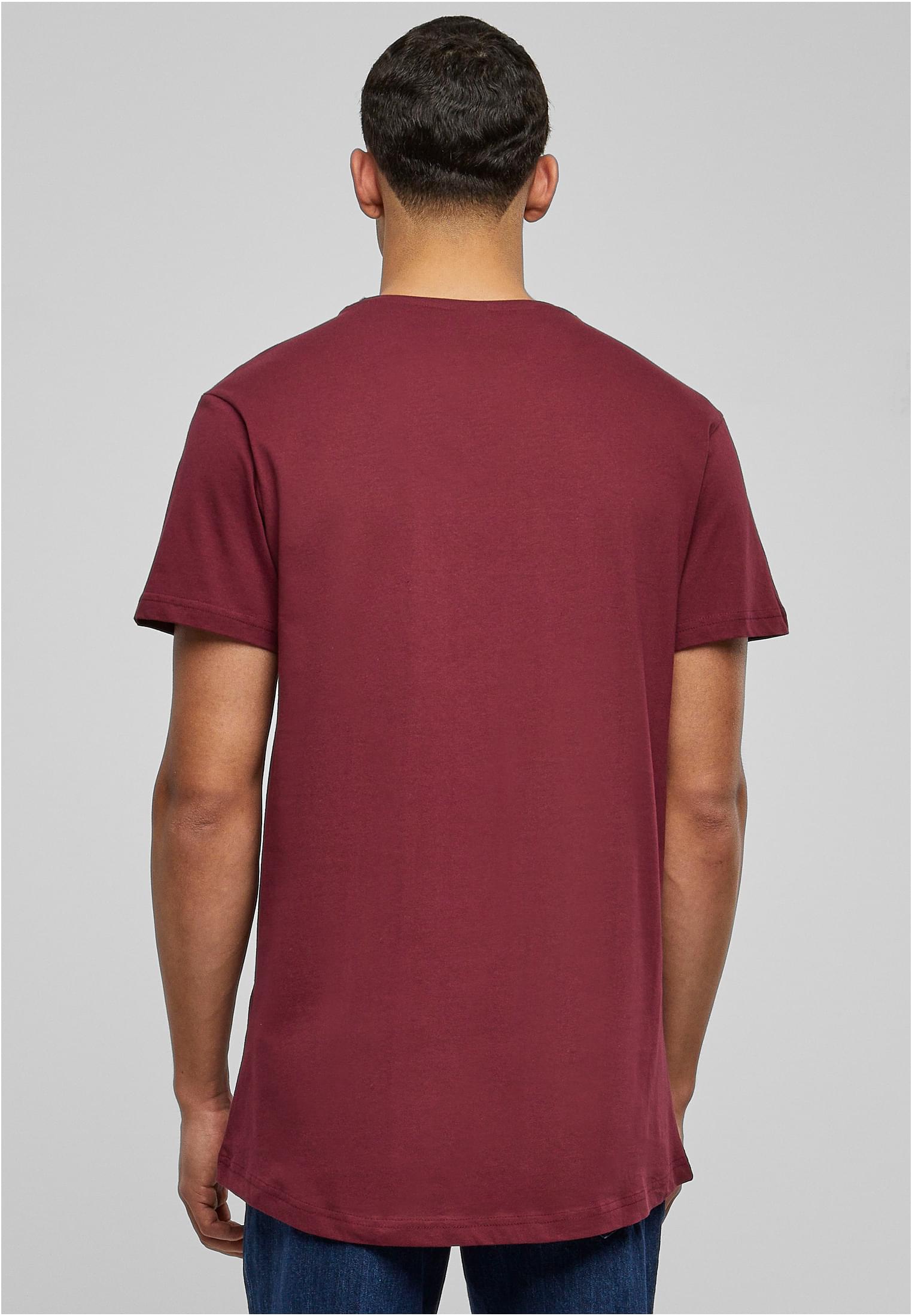 Shaped Long Tee Dunkel