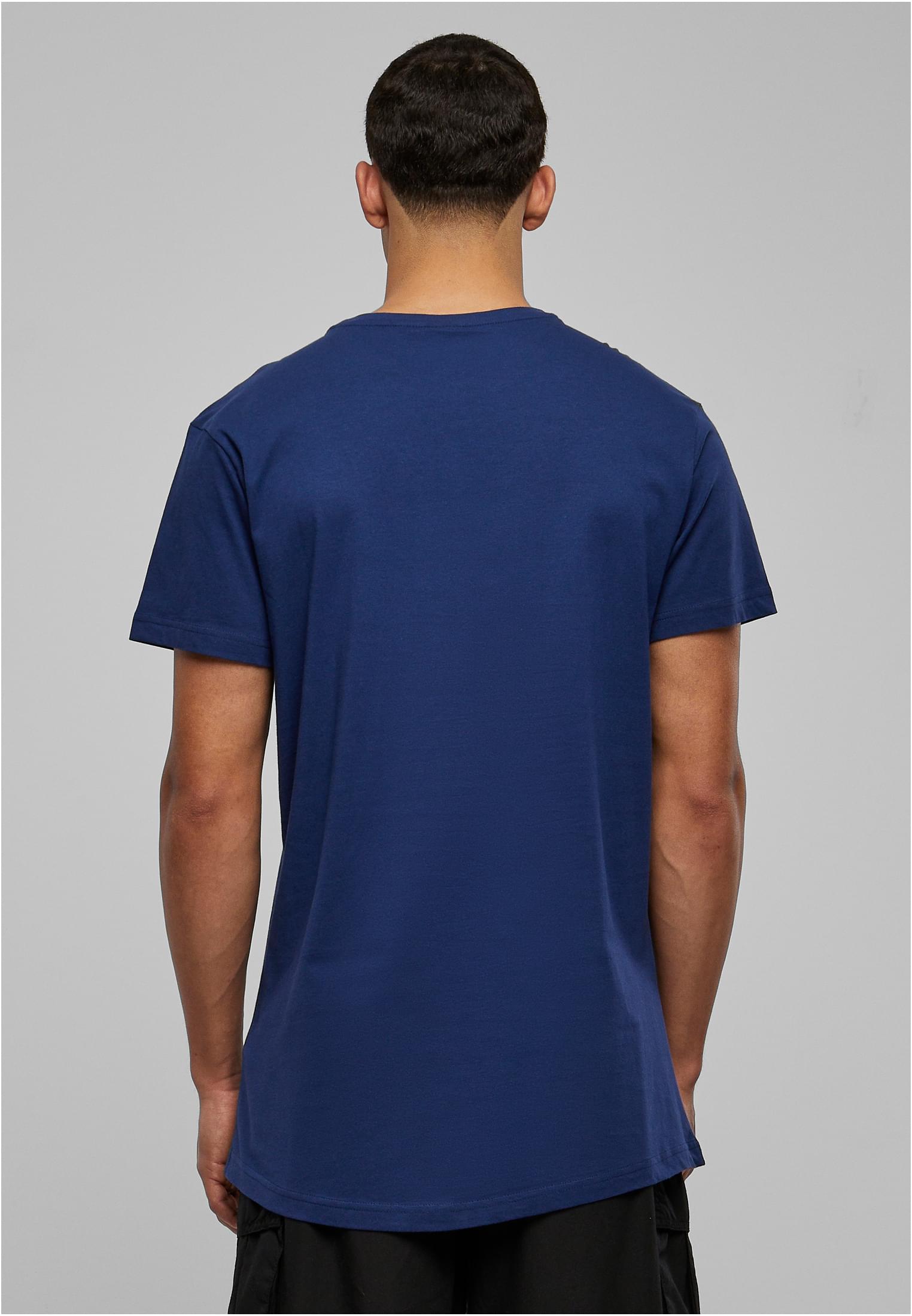 Shaped Long Tee Dunkel