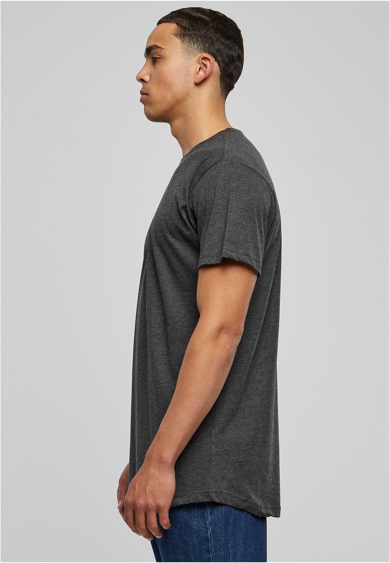 Shaped Long Tee Dunkel