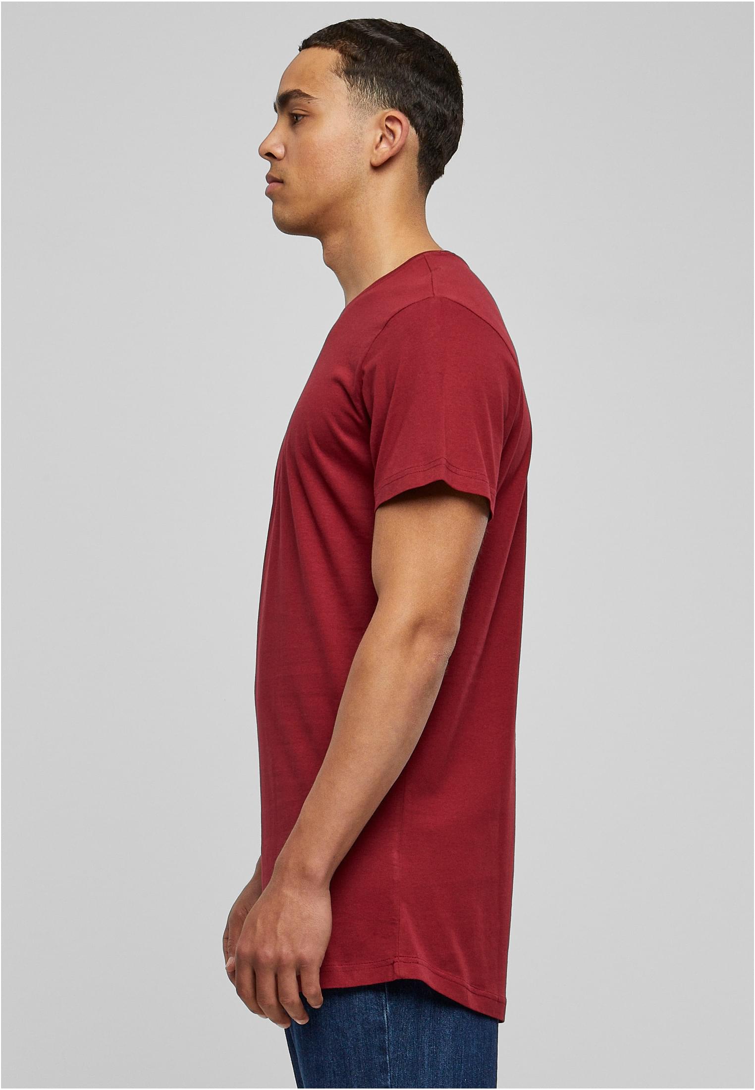 Shaped Long Tee Dunkel