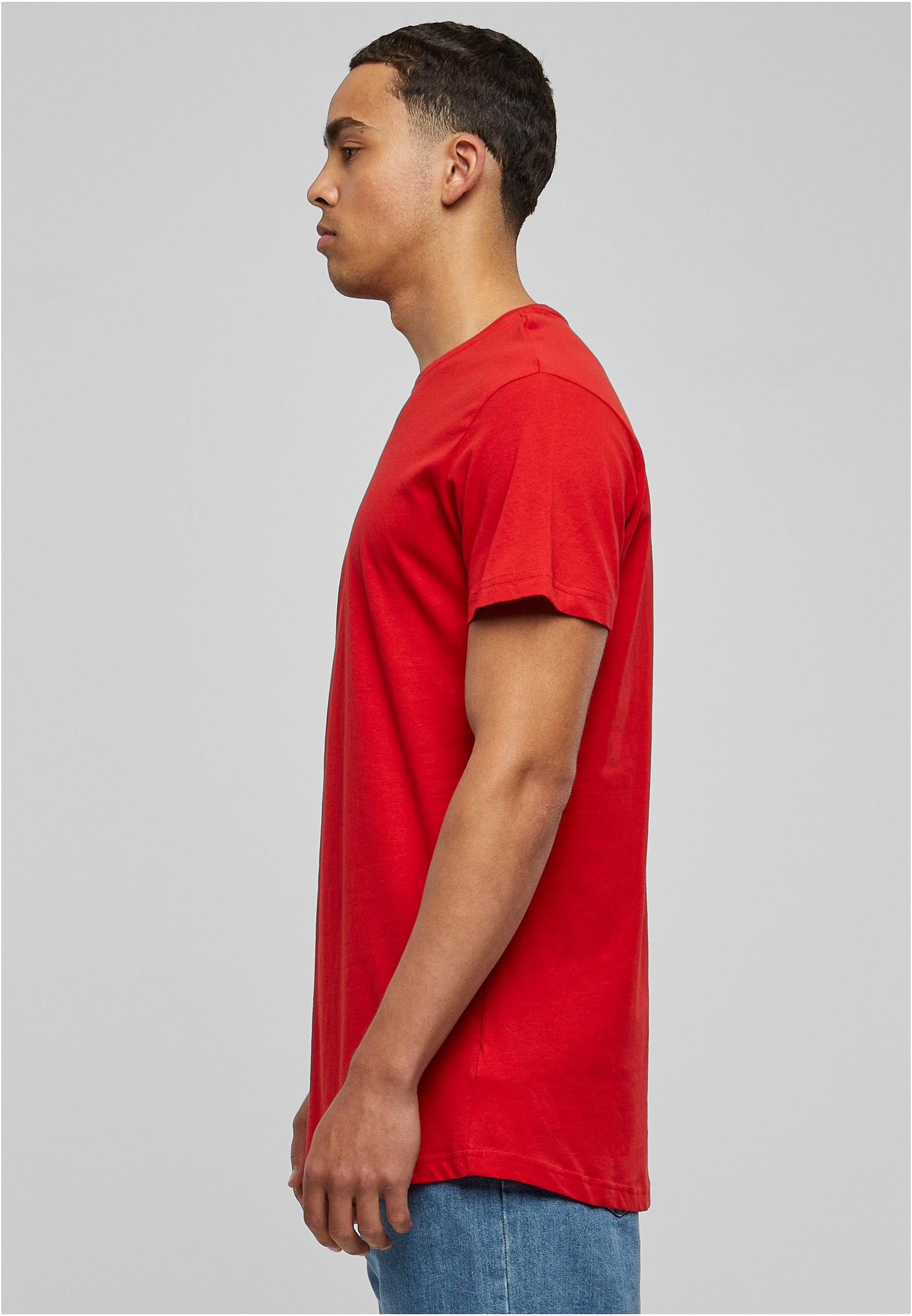 Shaped Long Tee Dunkel