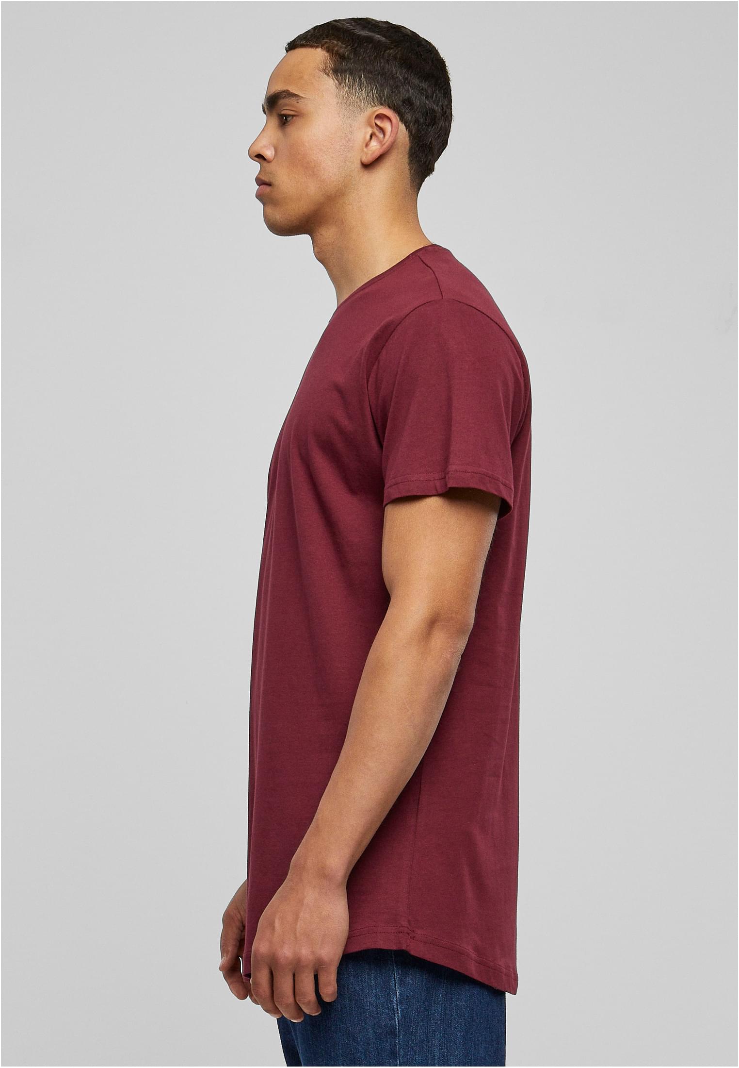 Shaped Long Tee Dunkel