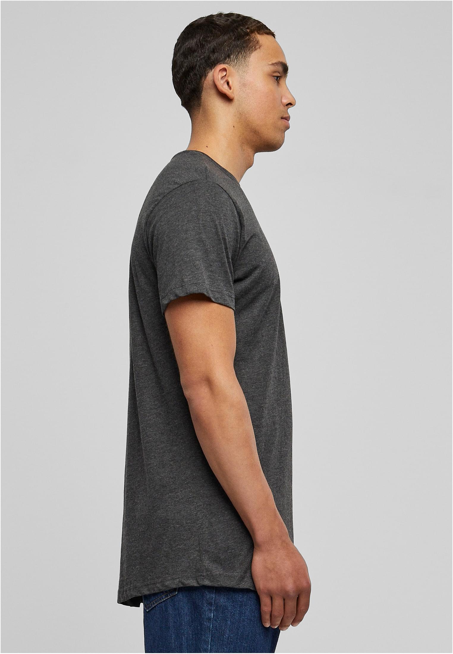 Shaped Long Tee Dunkel