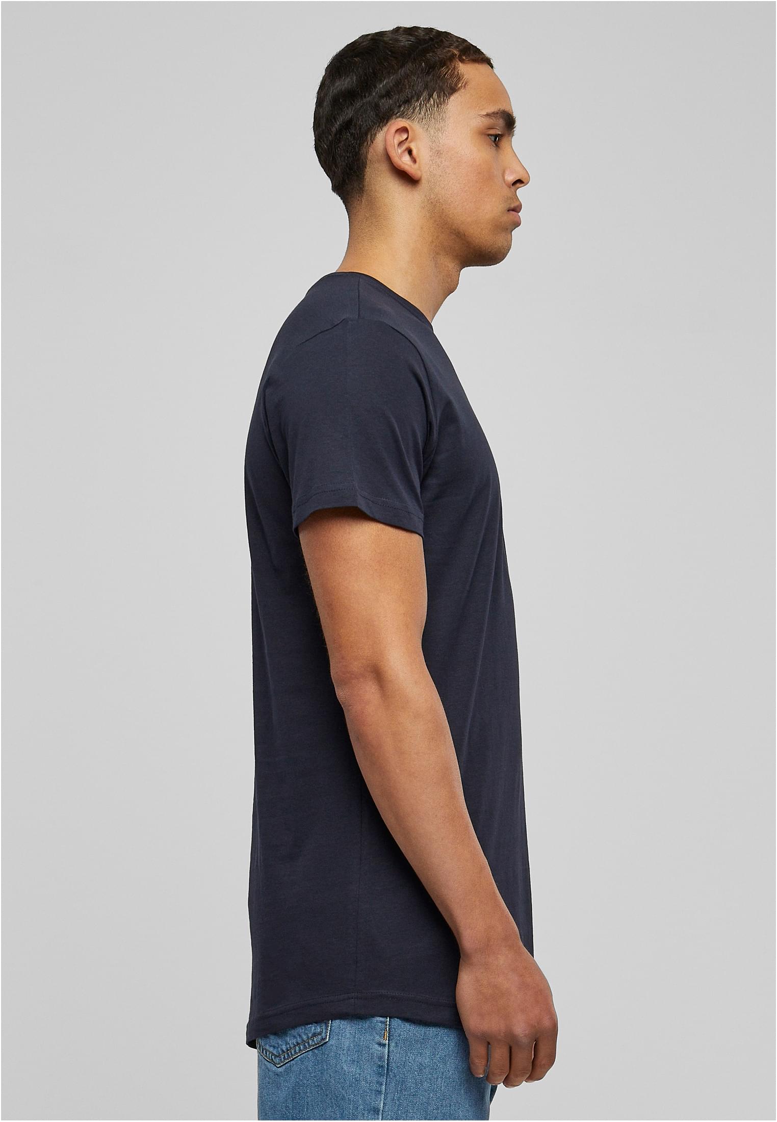 Shaped Long Tee Dunkel