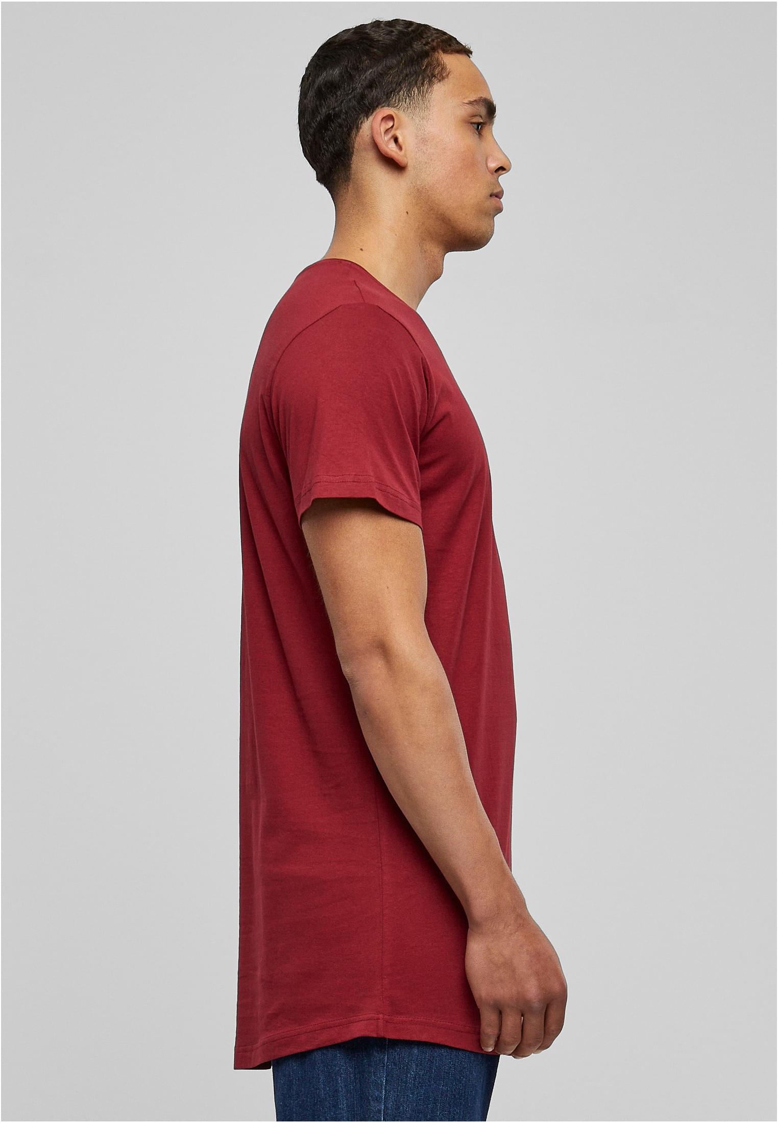 Shaped Long Tee Dunkel