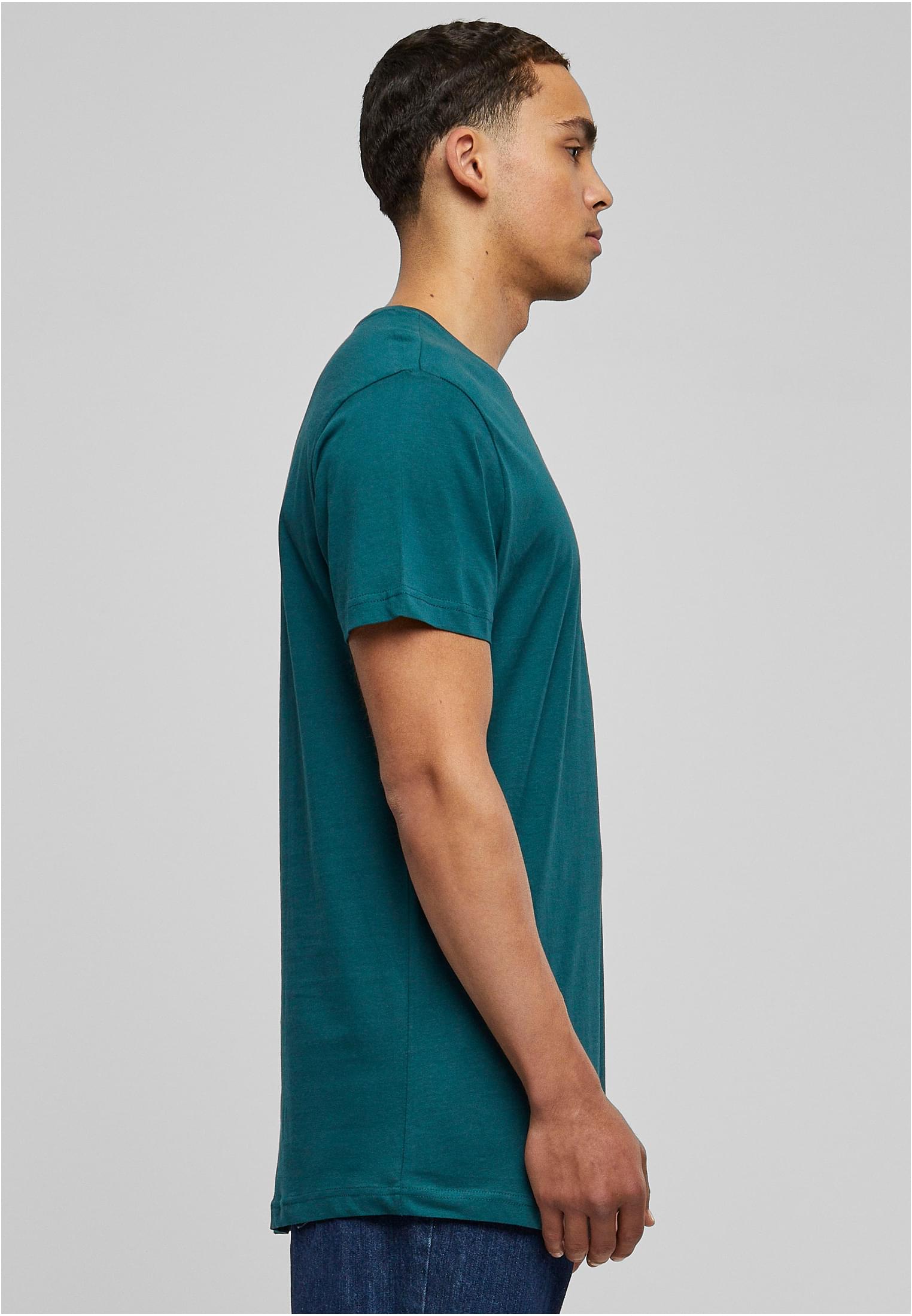 Shaped Long Tee Dunkel