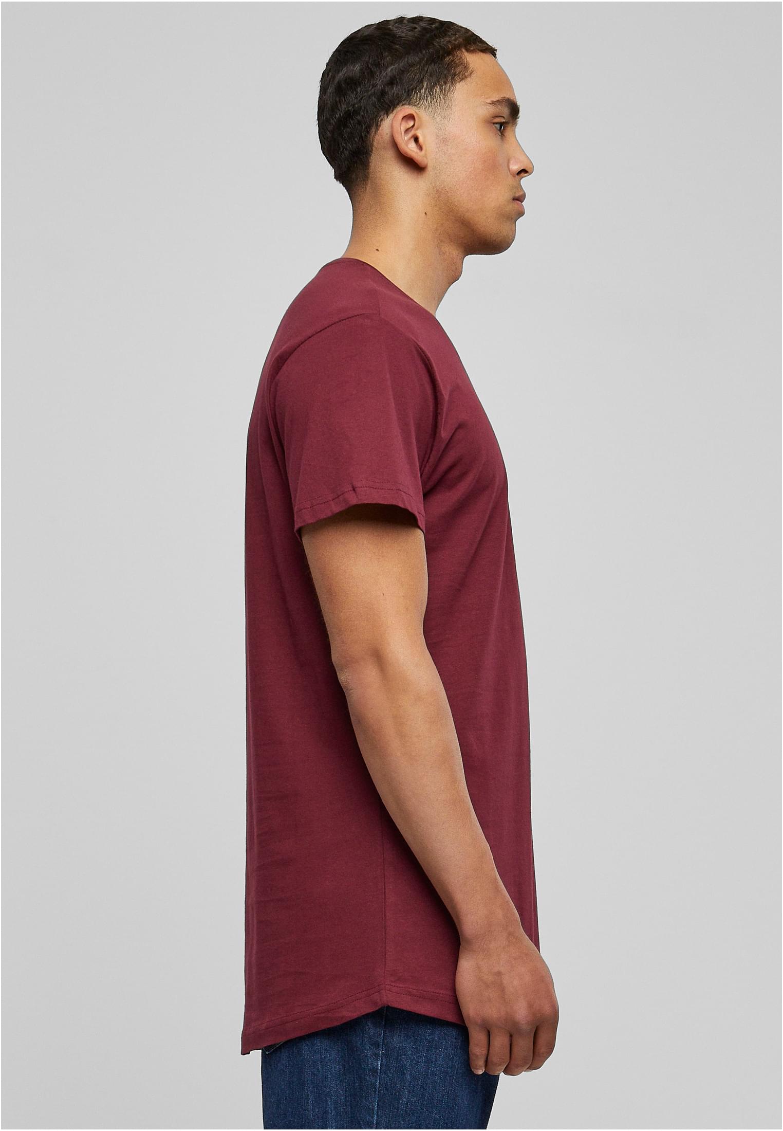 Shaped Long Tee Dunkel