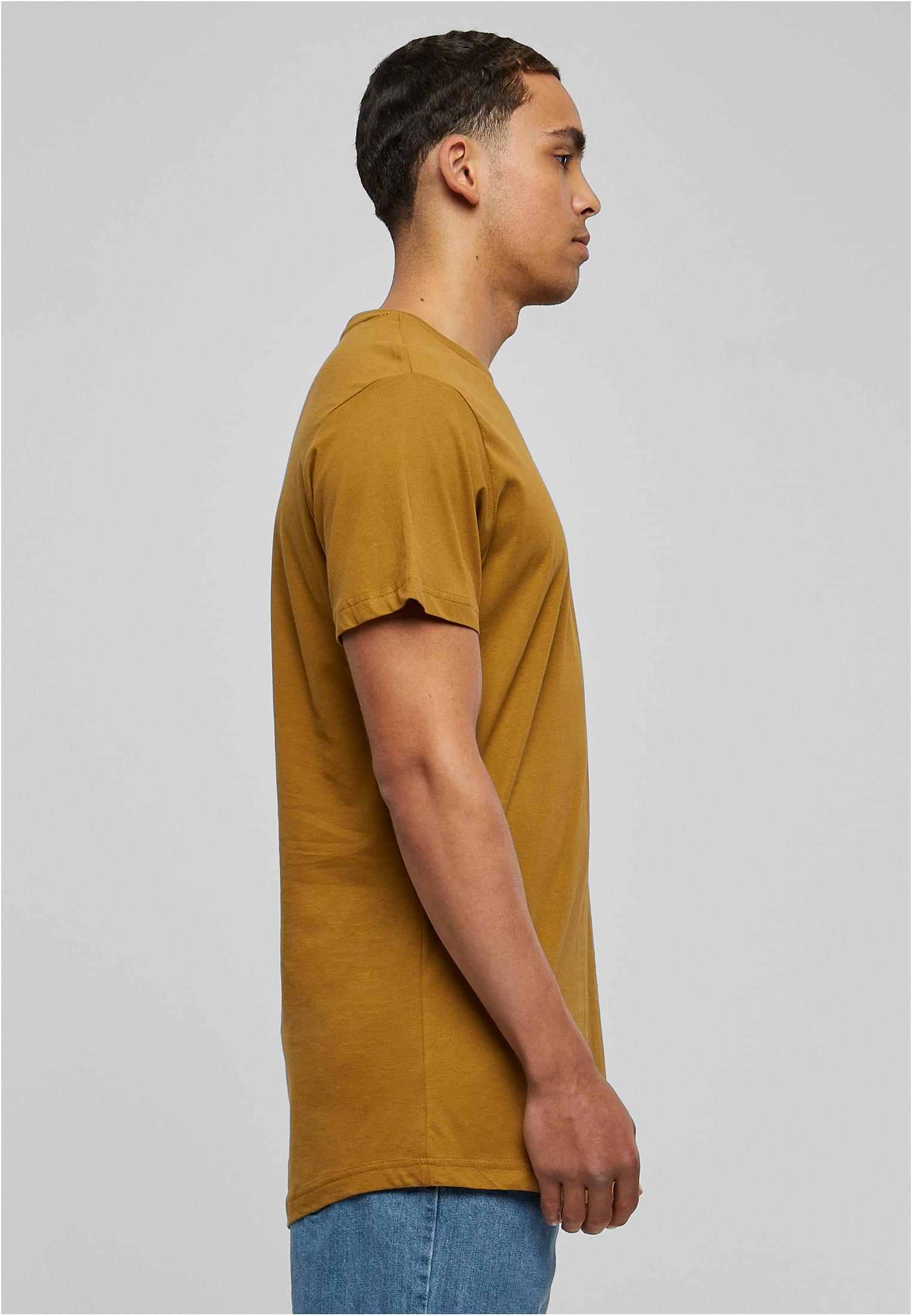 Shaped Long Tee Dunkel