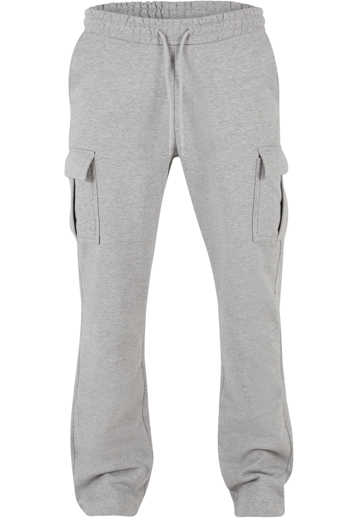 Heavy Straight Leg Cargo Sweatpants | grey