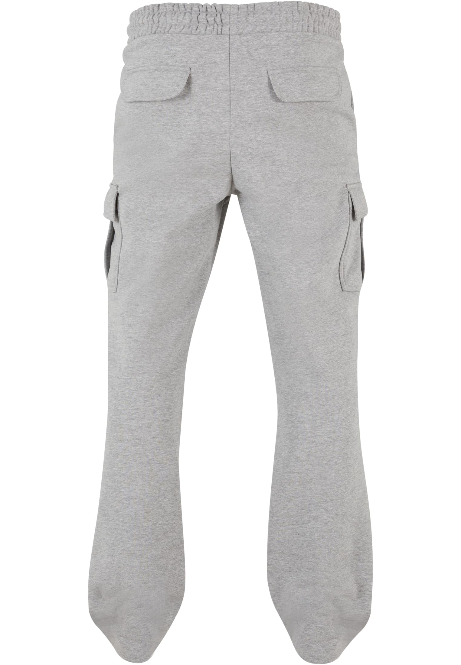 Heavy Straight Leg Cargo Sweatpants | grey