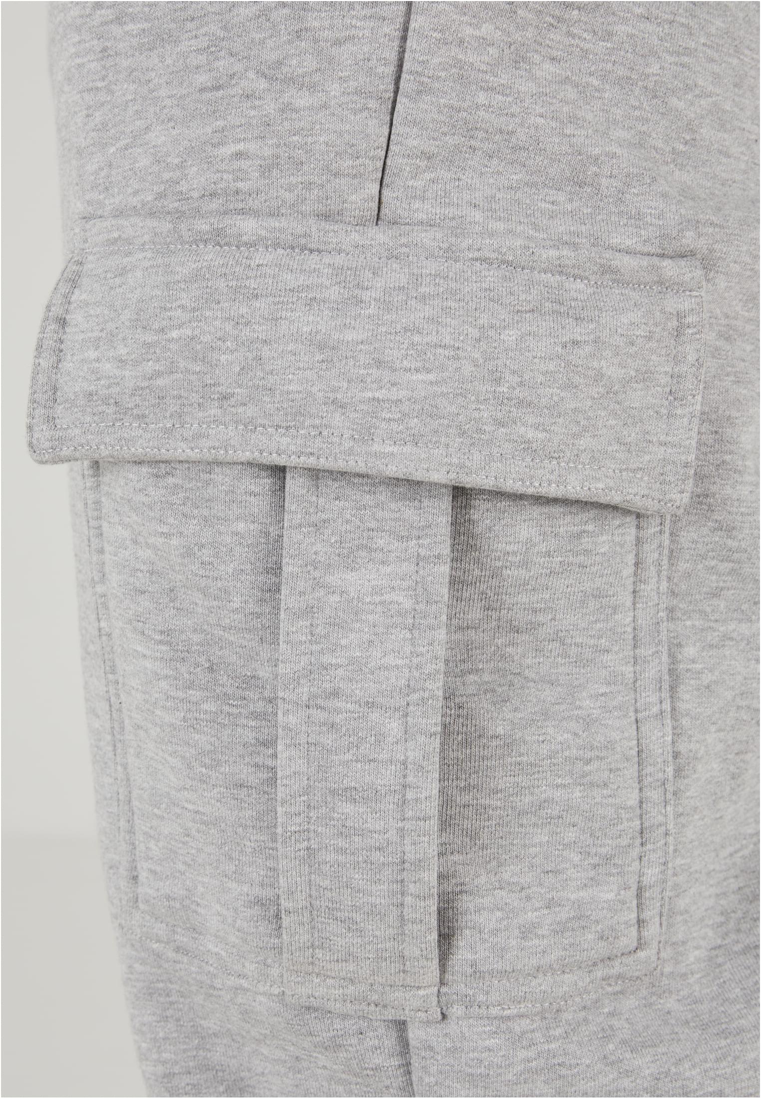 Heavy Straight Leg Cargo Sweatpants | grey