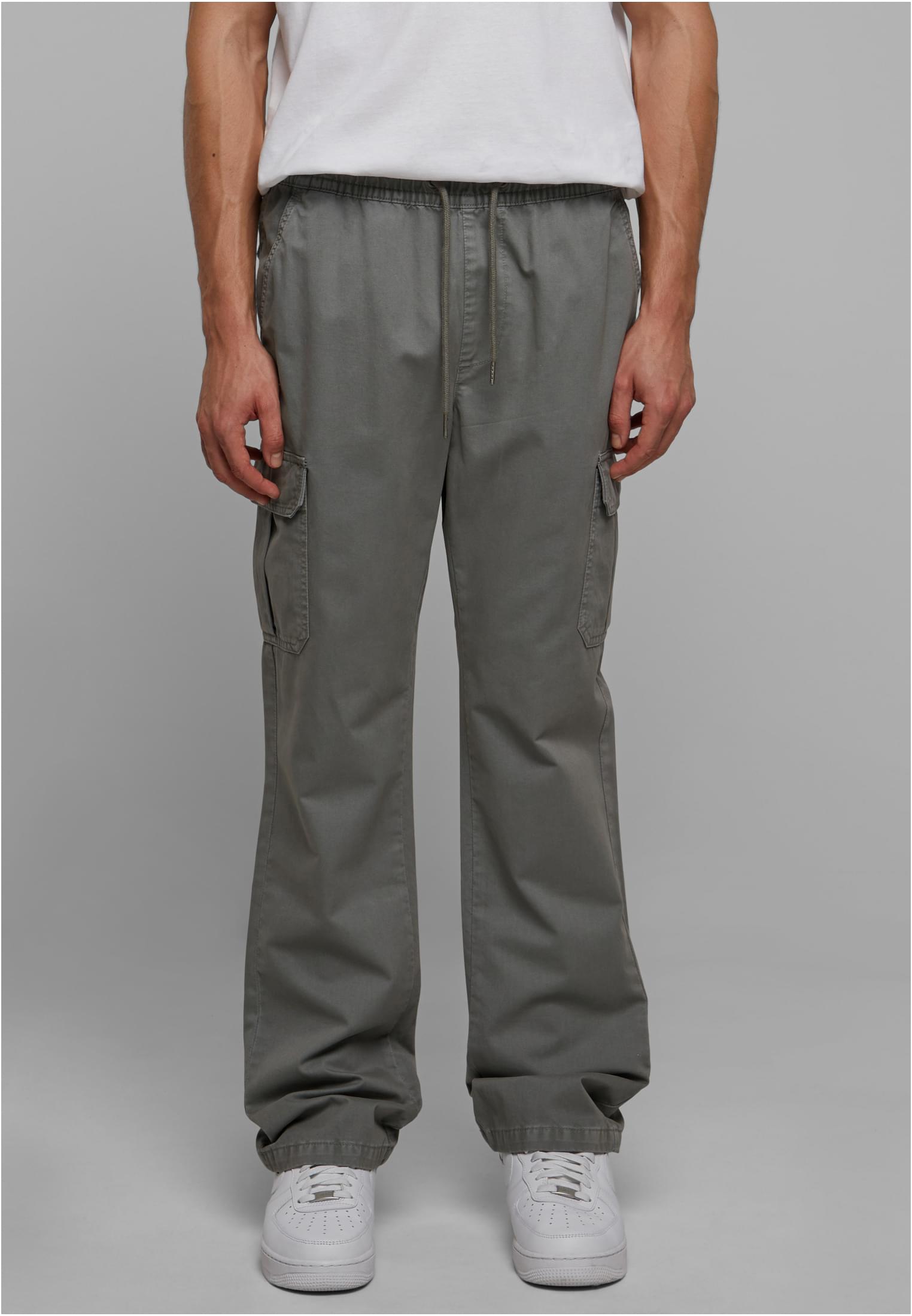 Cotton Cargo Pants | asphalt