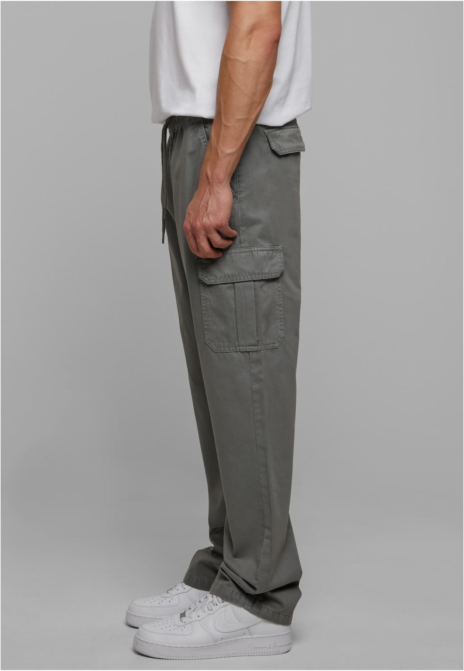 Cotton Cargo Pants | asphalt