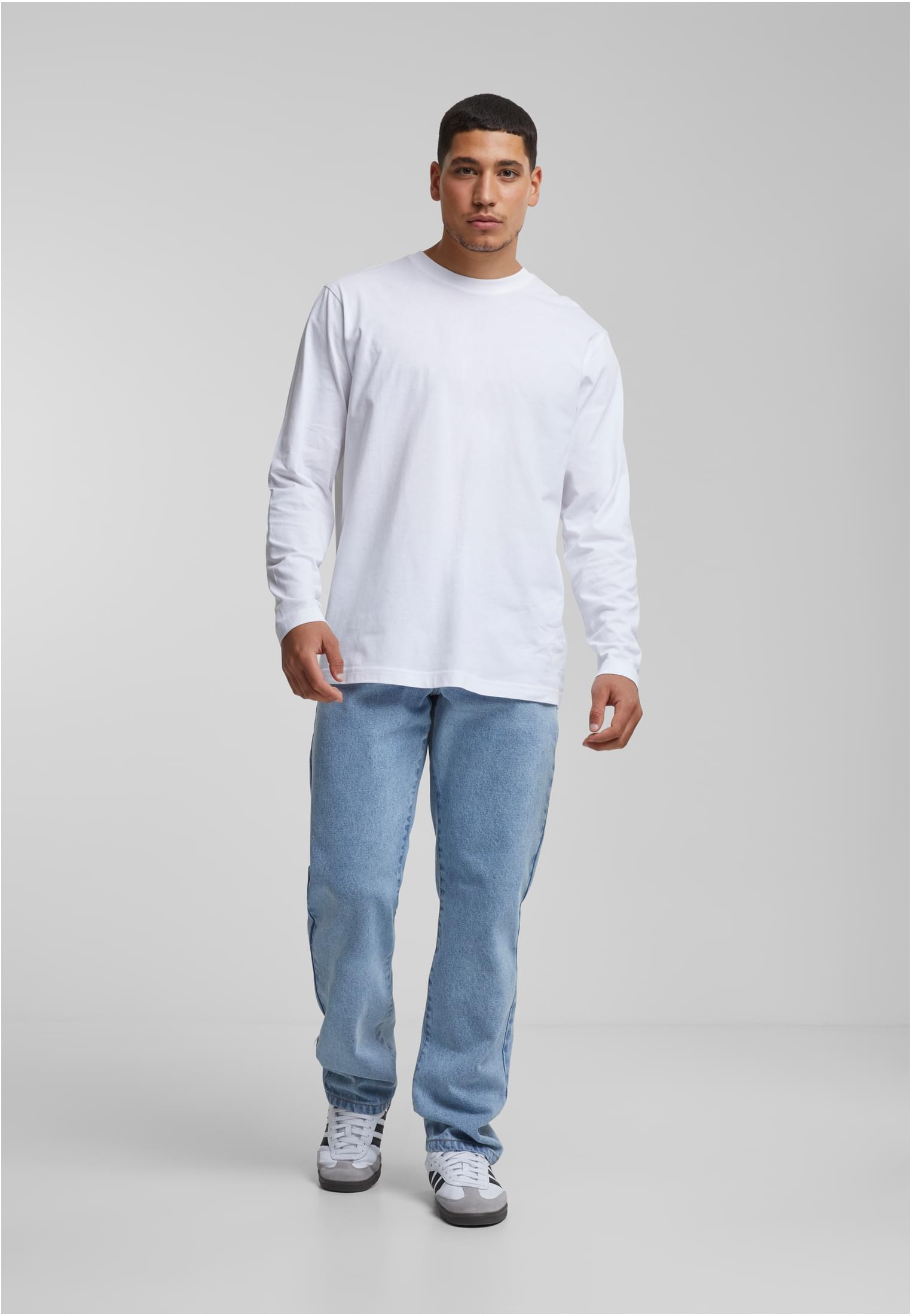 Heavy Ounce Straight Fit Jeans | new light blue washed