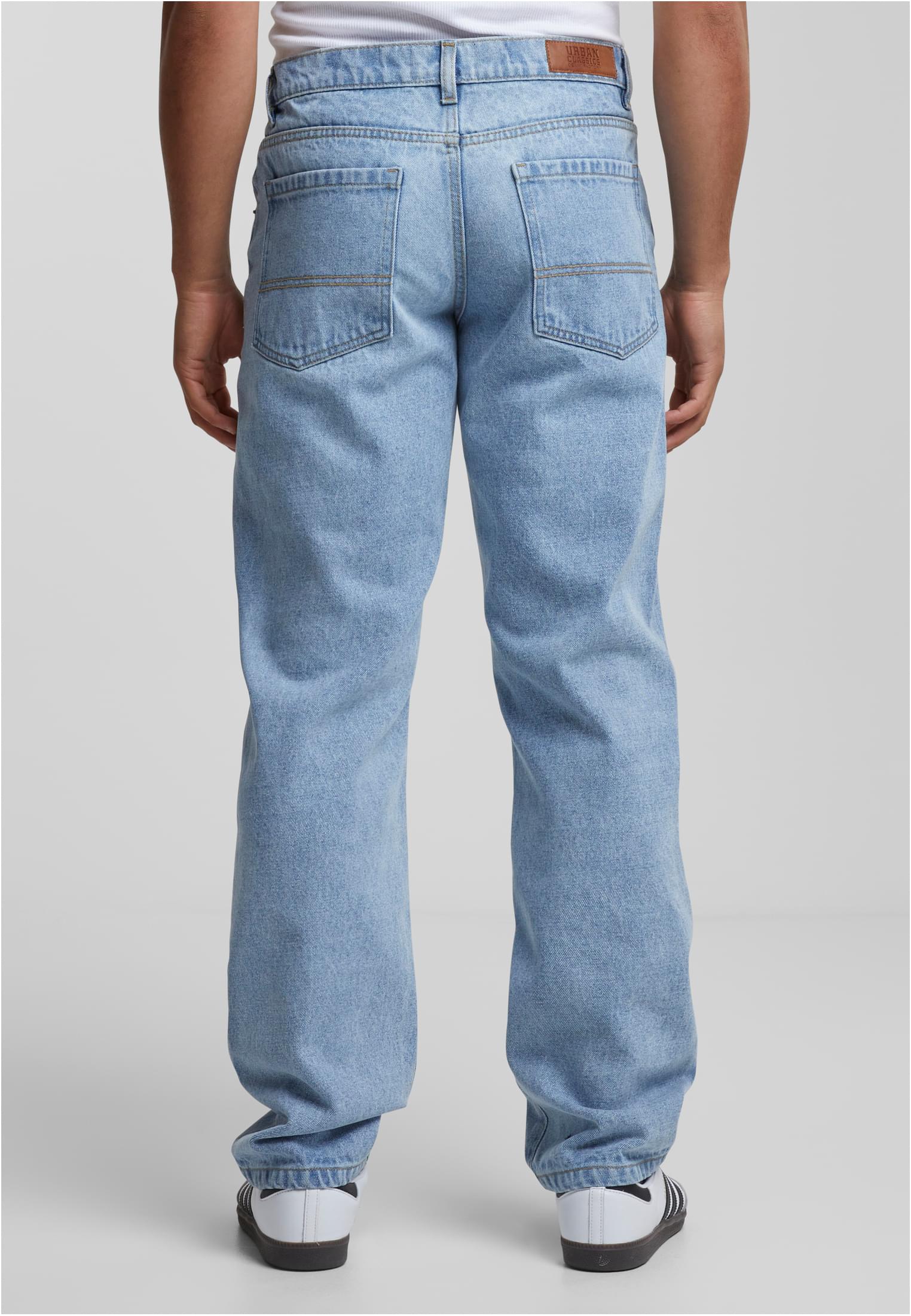 Heavy Ounce Straight Fit Jeans | new light blue washed