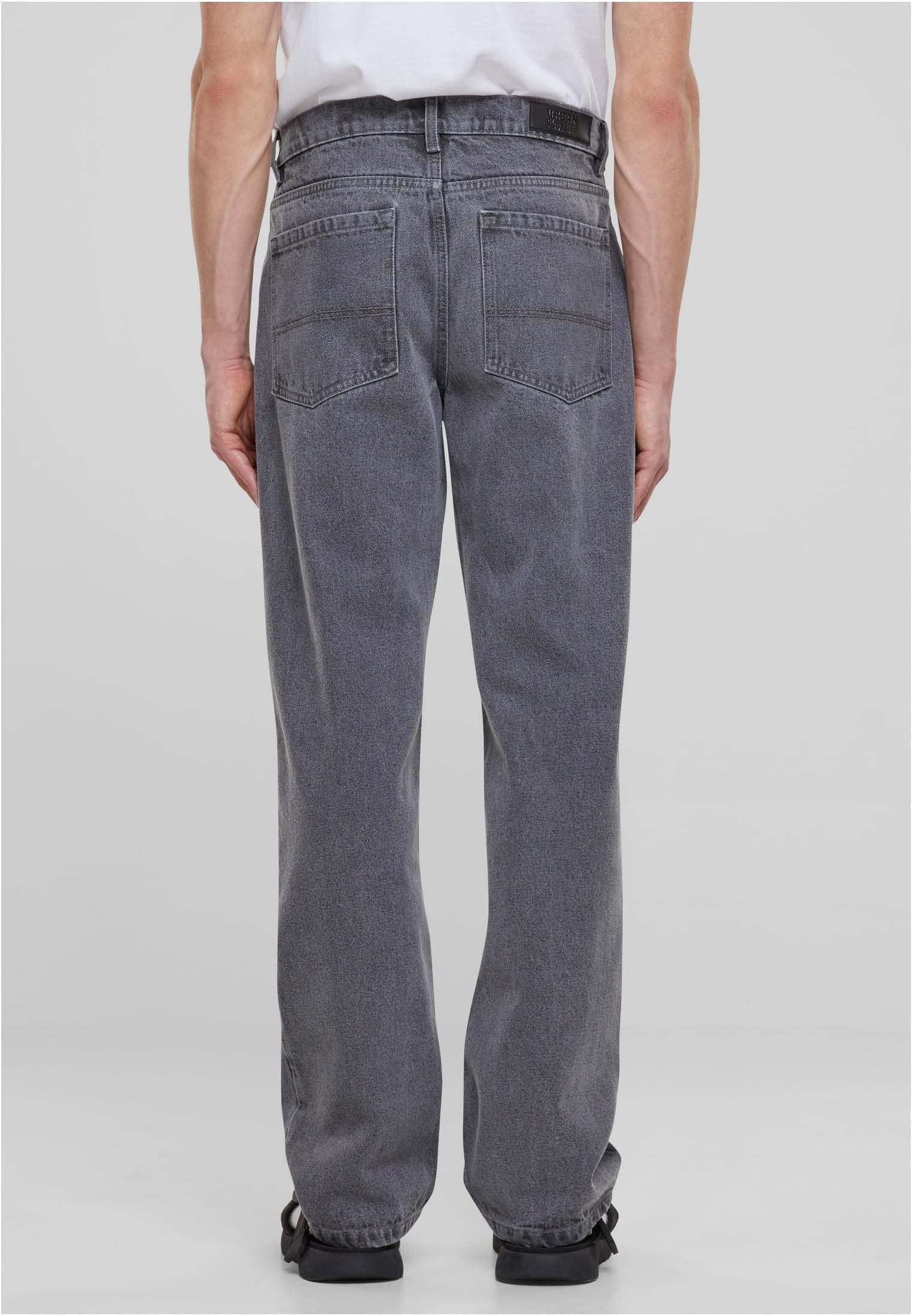 Heavy Ounce Straight Fit Jeans | new grey washed