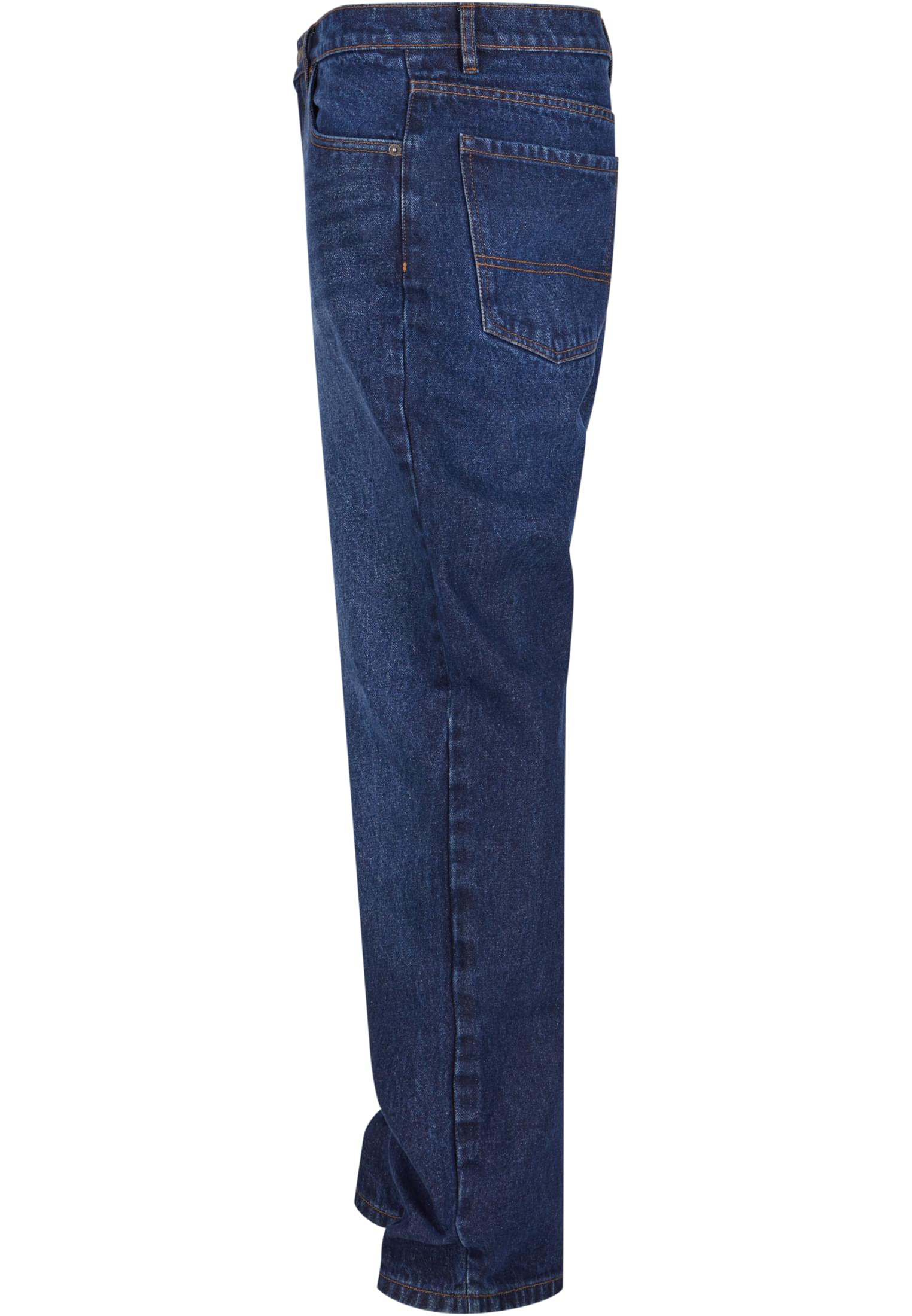 Heavy Ounce Straight Fit Jeans | new dark blue washed