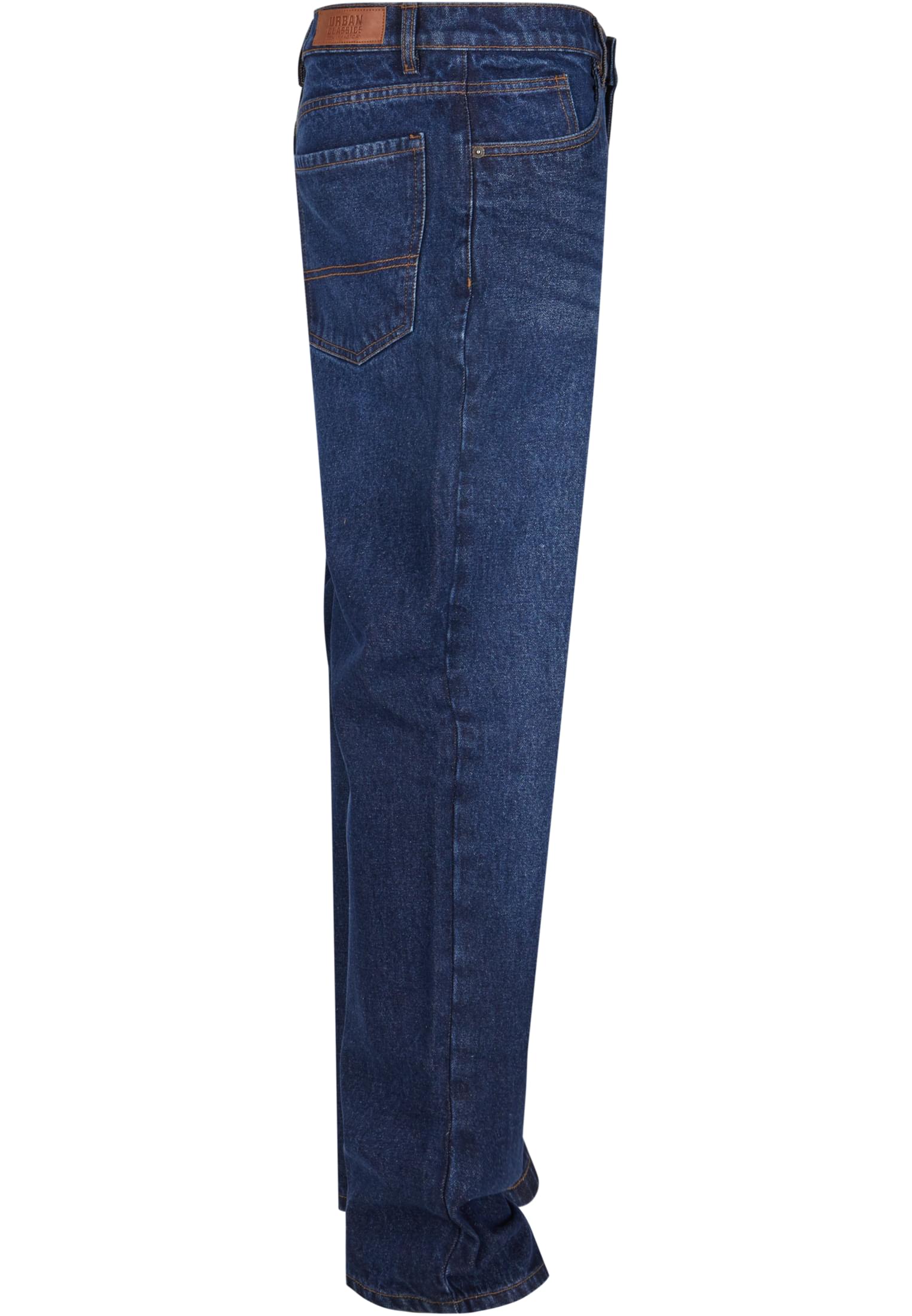 Heavy Ounce Straight Fit Jeans | new dark blue washed