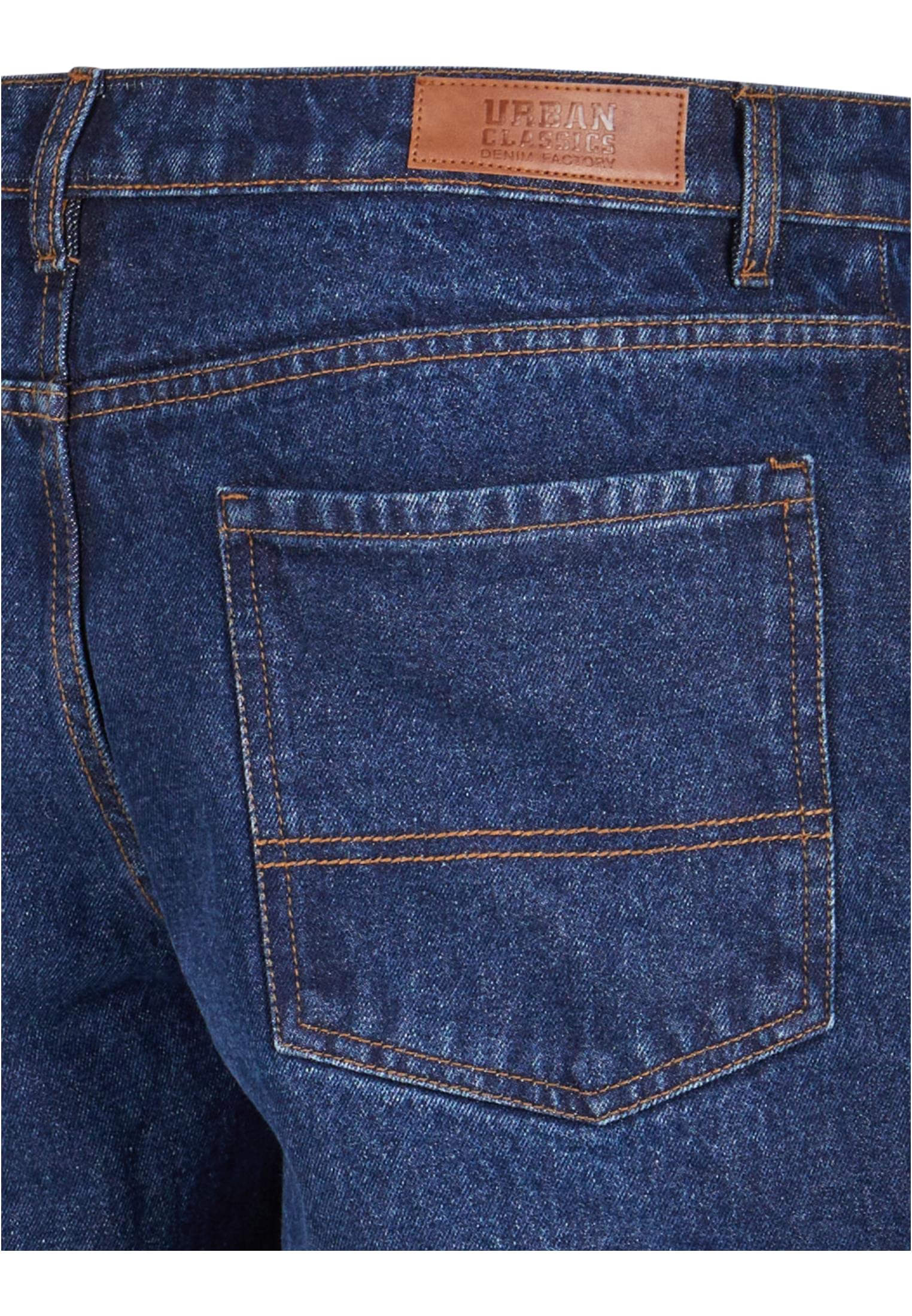 Heavy Ounce Straight Fit Jeans | new dark blue washed