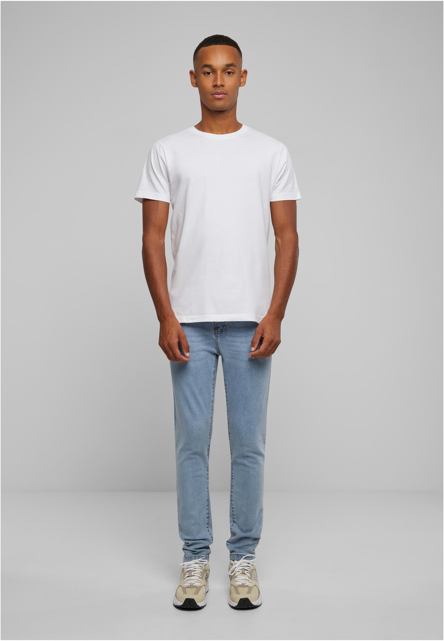 Slim Tapered Jeans | new light blue washed