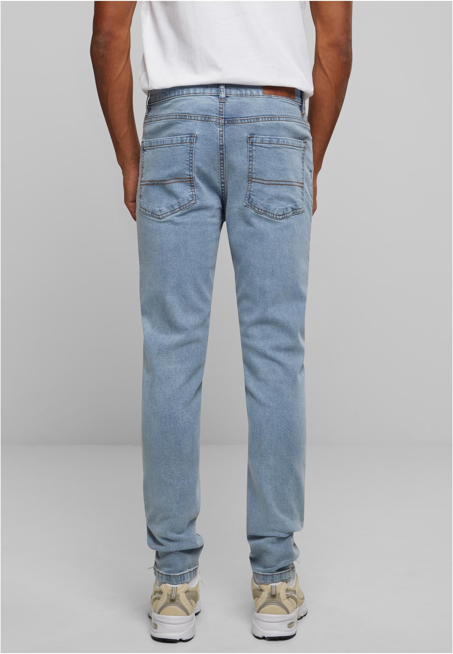 Slim Tapered Jeans | new light blue washed