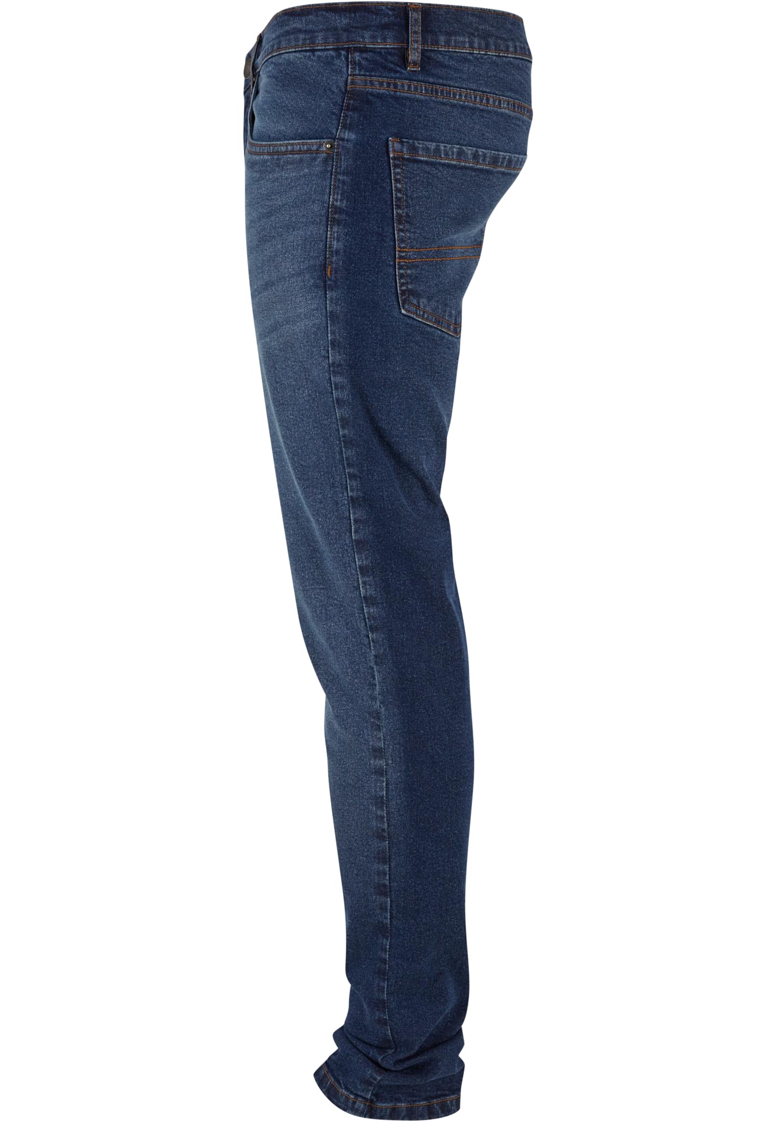 Slim Tapered Jeans | new dark blue washed