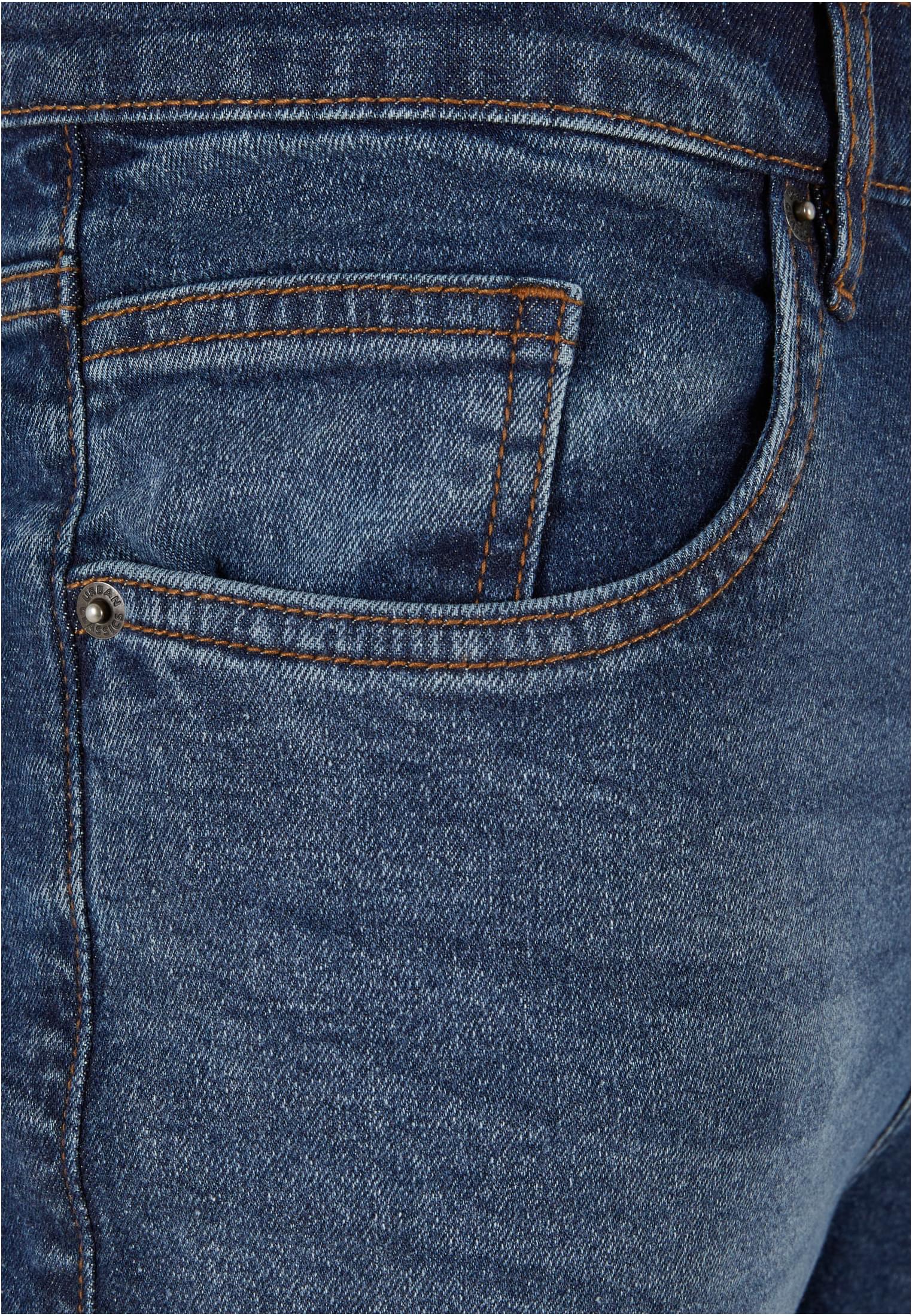 Slim Tapered Jeans | new dark blue washed