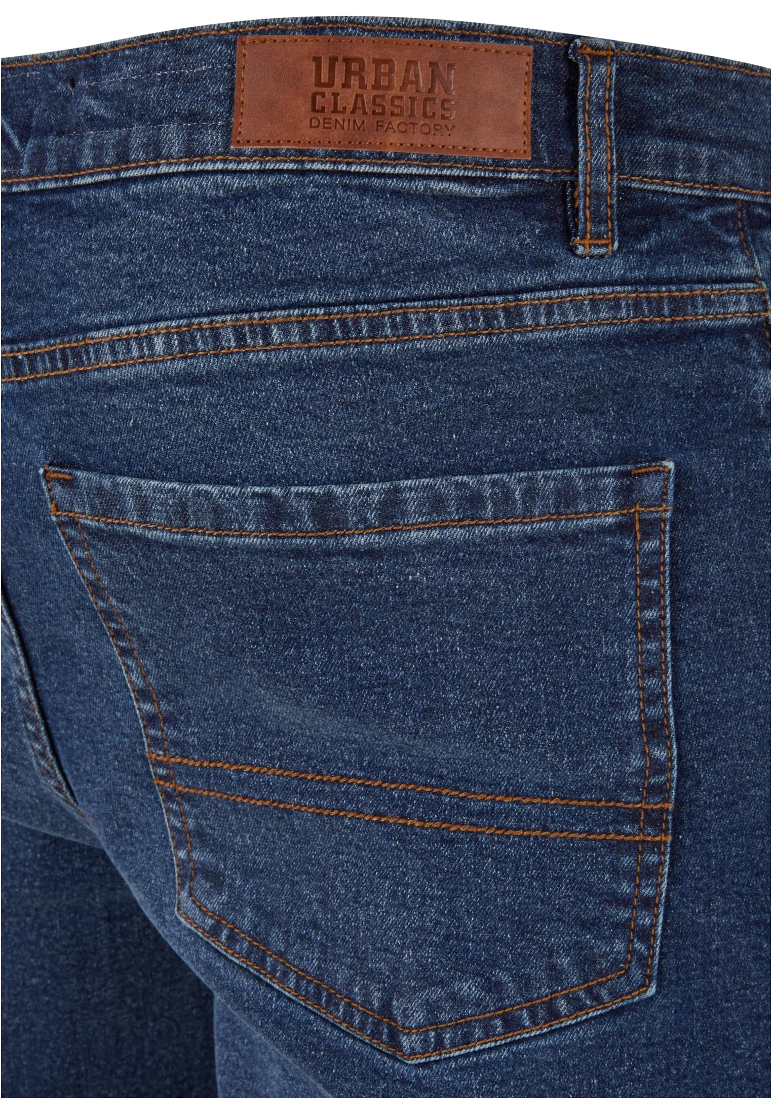 Slim Tapered Jeans | new dark blue washed