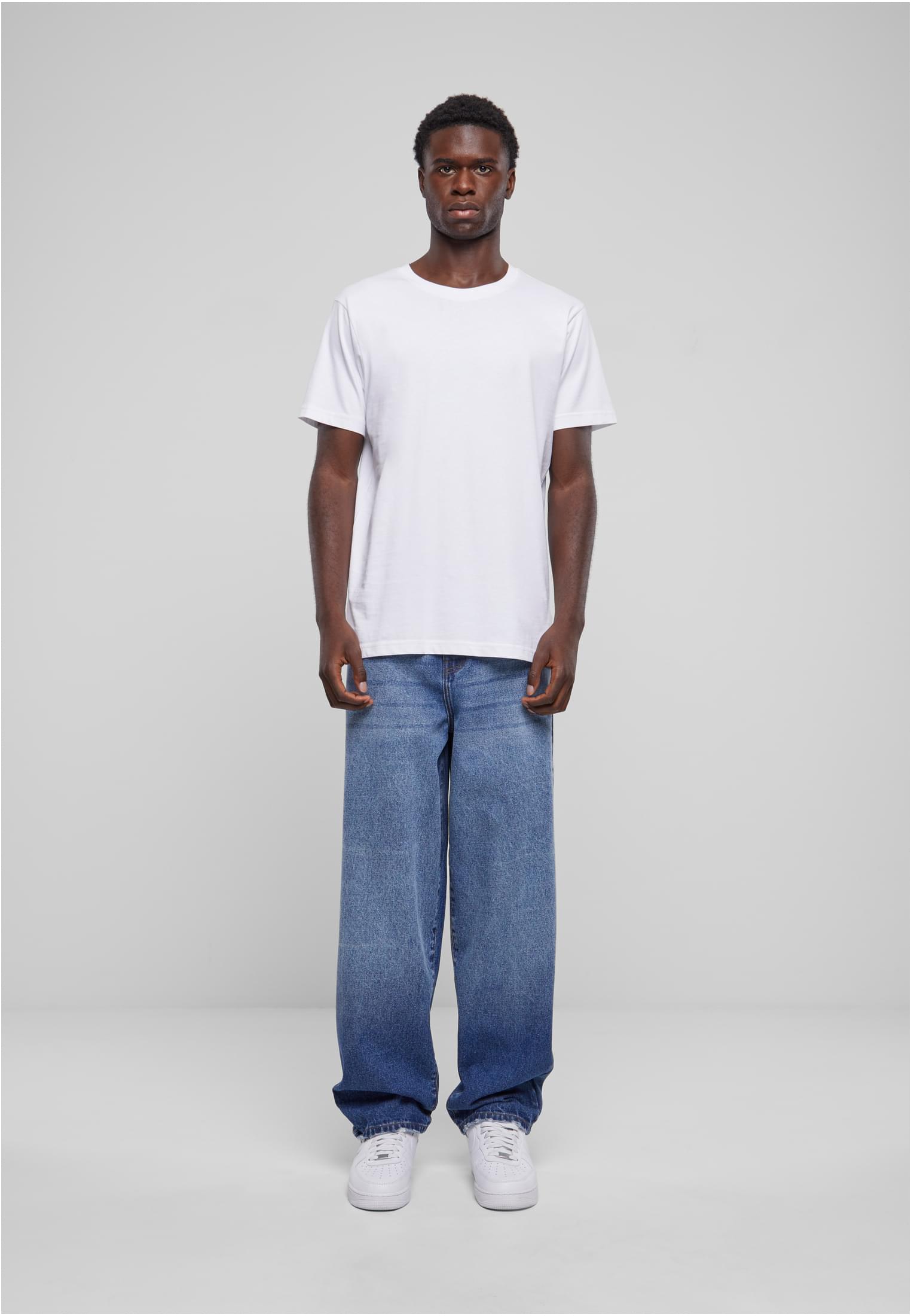 Heavy Ounce Baggy Fit Jeans | new mid blue washed